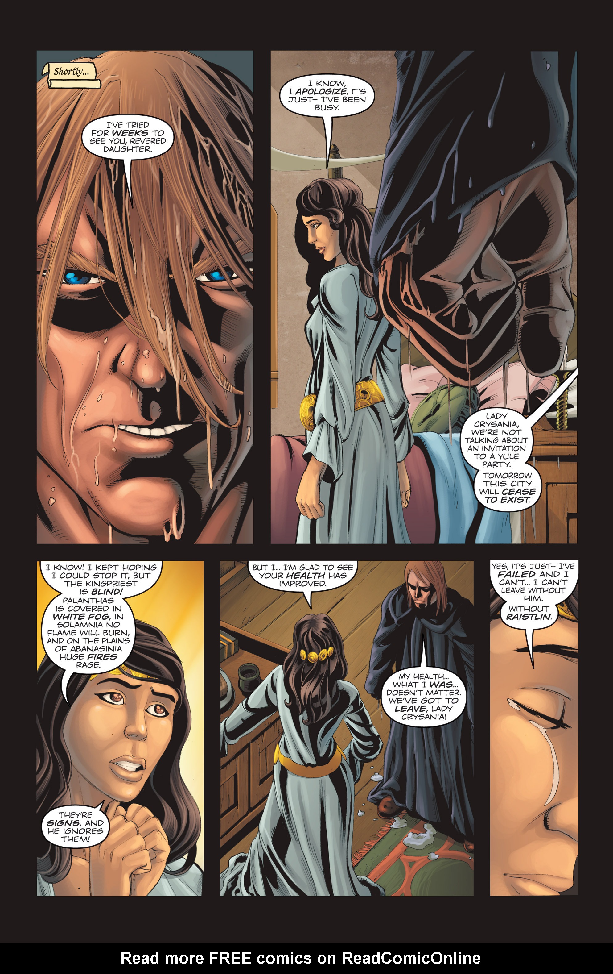 Read online Dragonlance Legends: Time of the Twins comic -  Issue # TPB - 115