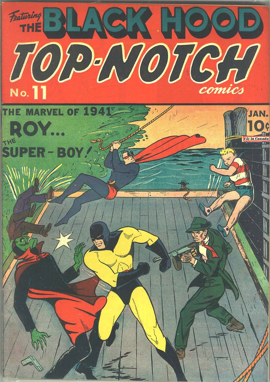 Read online Top-Notch Comics comic -  Issue #11 - 1