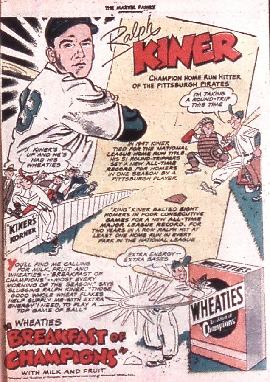 Read online The Marvel Family comic -  Issue #28 - 13
