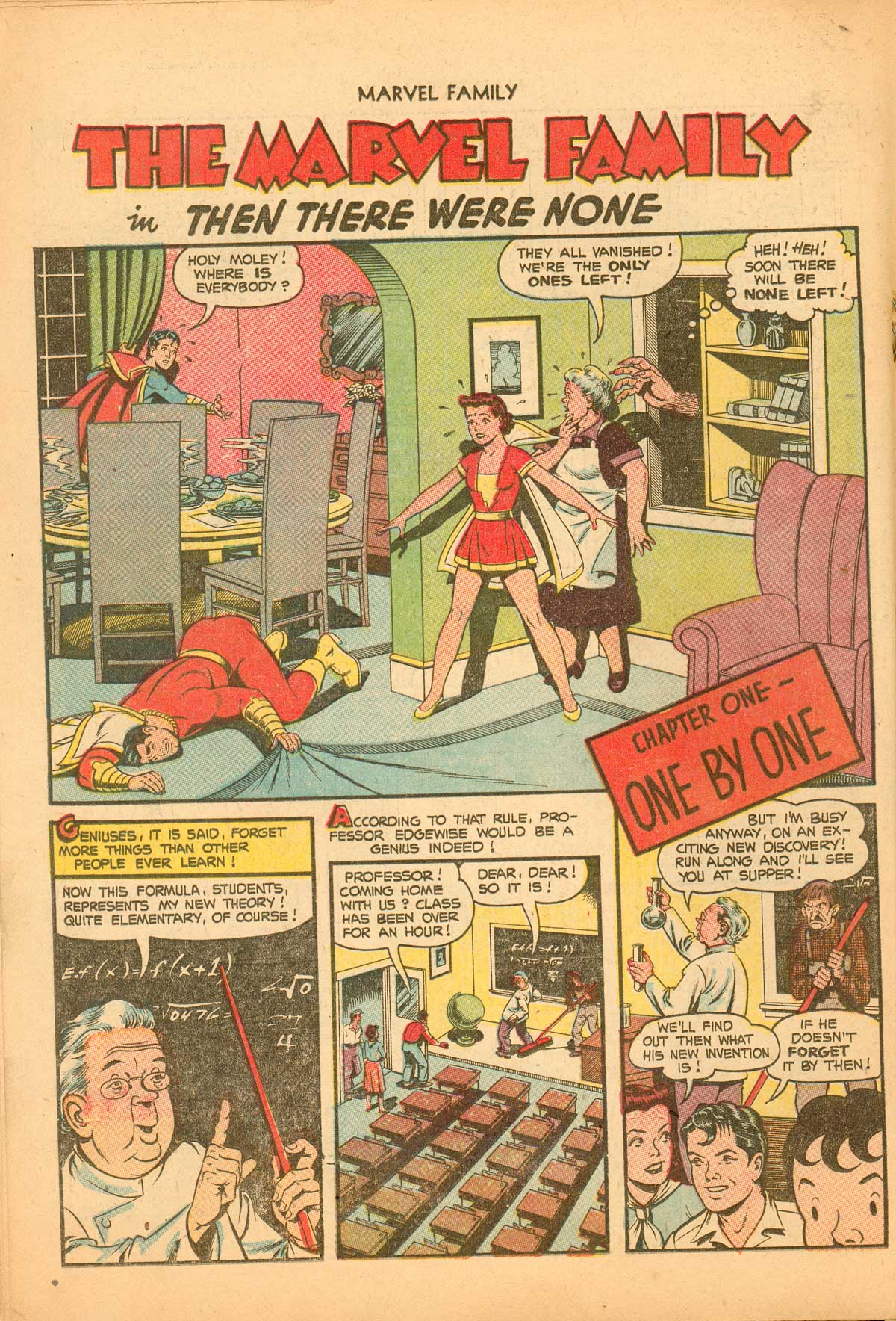 Read online The Marvel Family comic -  Issue #89 - 18