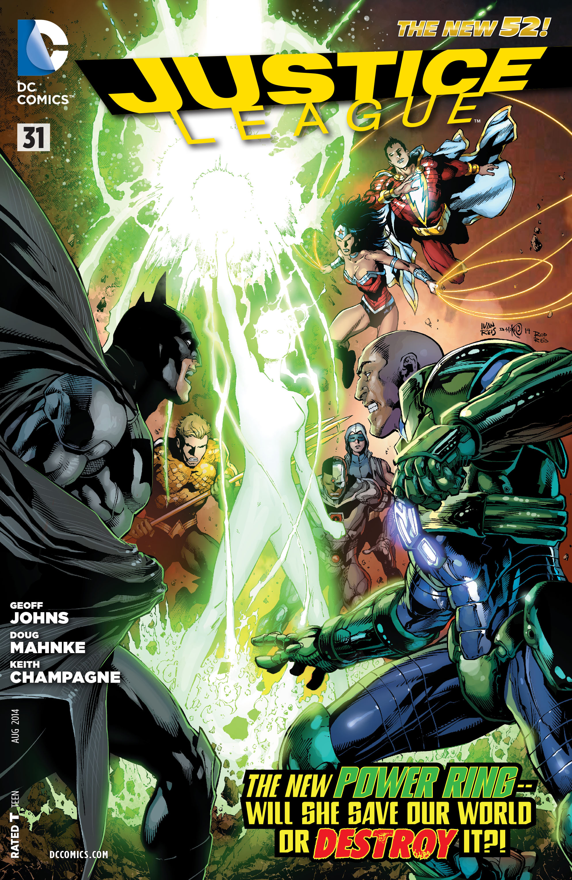 Read online Justice League (2011) comic -  Issue #31 - 1