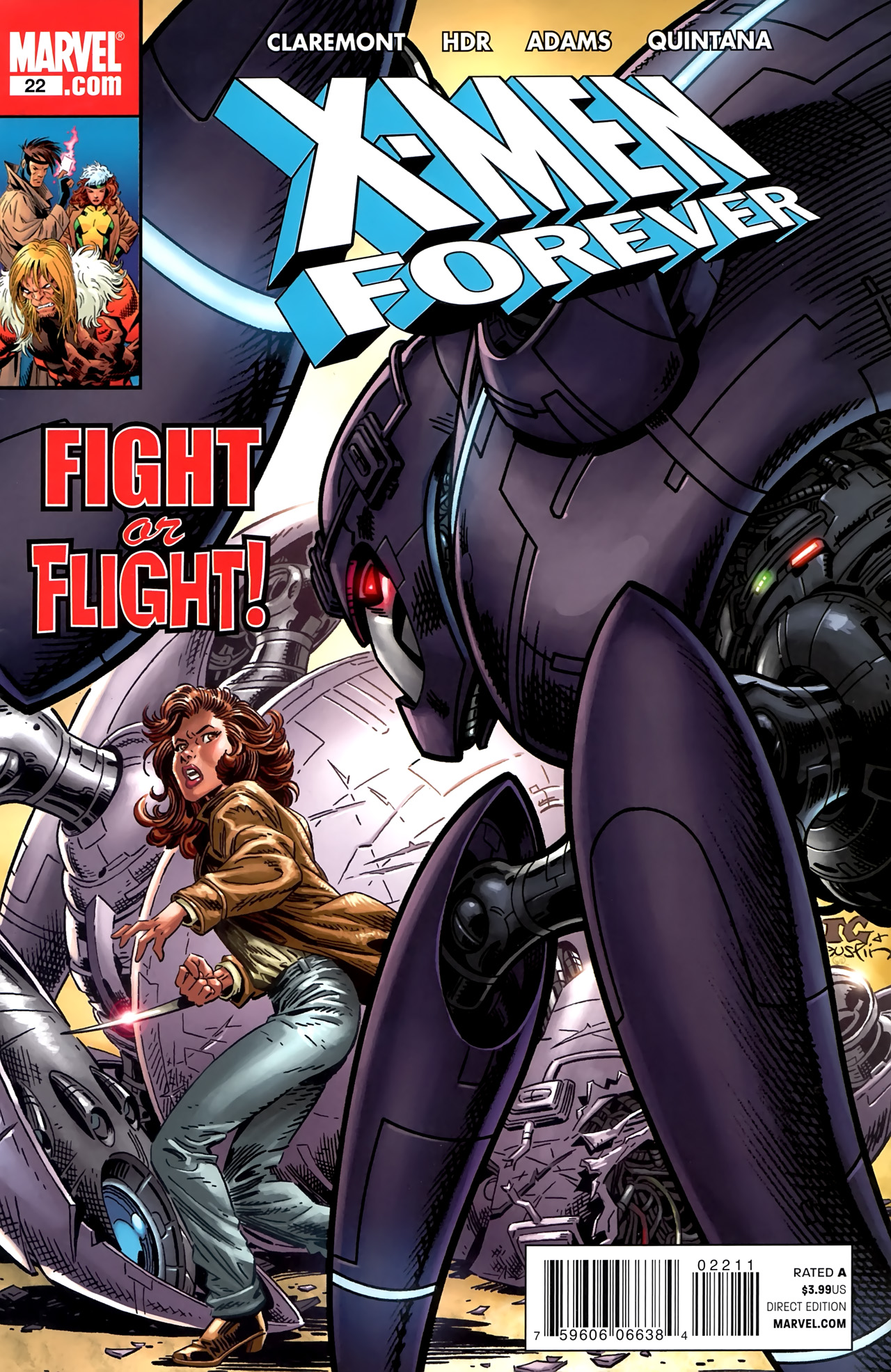 Read online X-Men Forever (2009) comic -  Issue #22 - 1