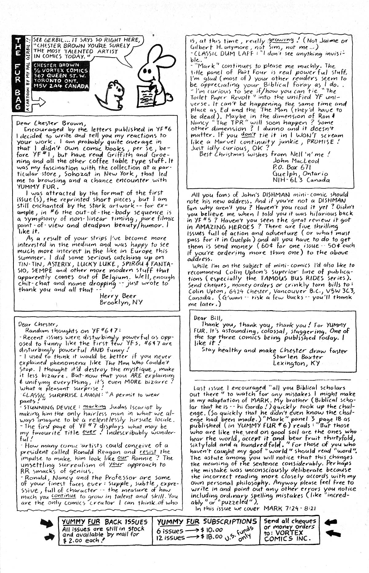 Read online Yummy Fur comic -  Issue #9 - 26