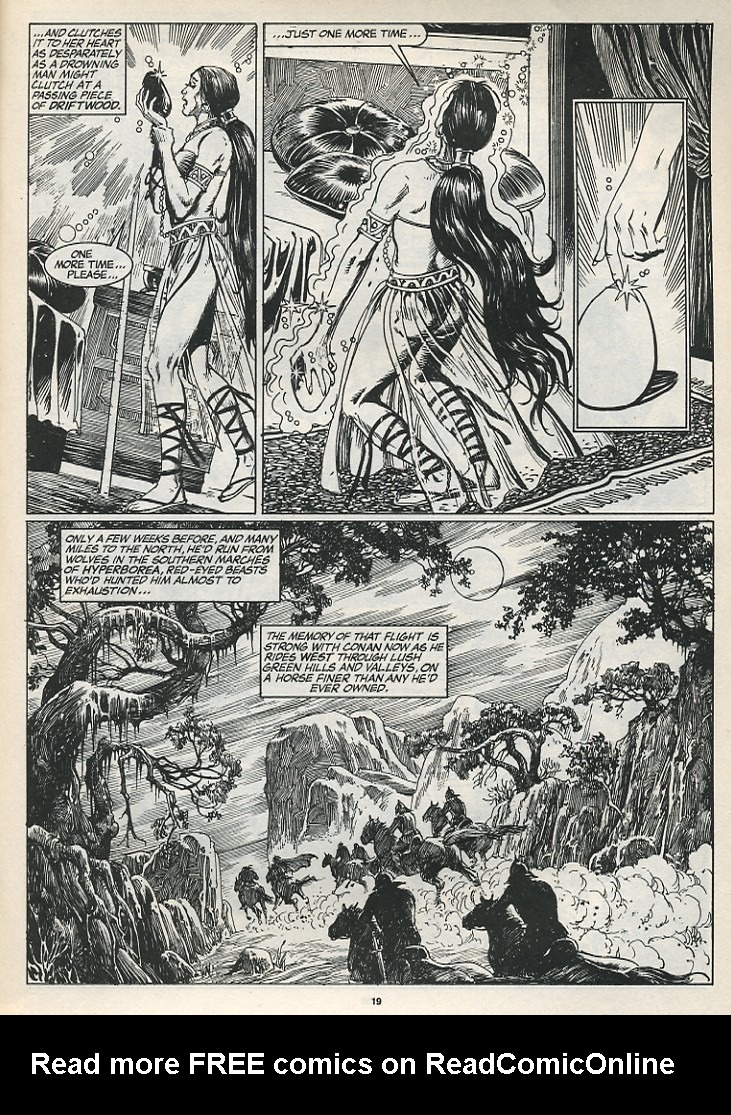 The Savage Sword Of Conan issue 174 - Page 21