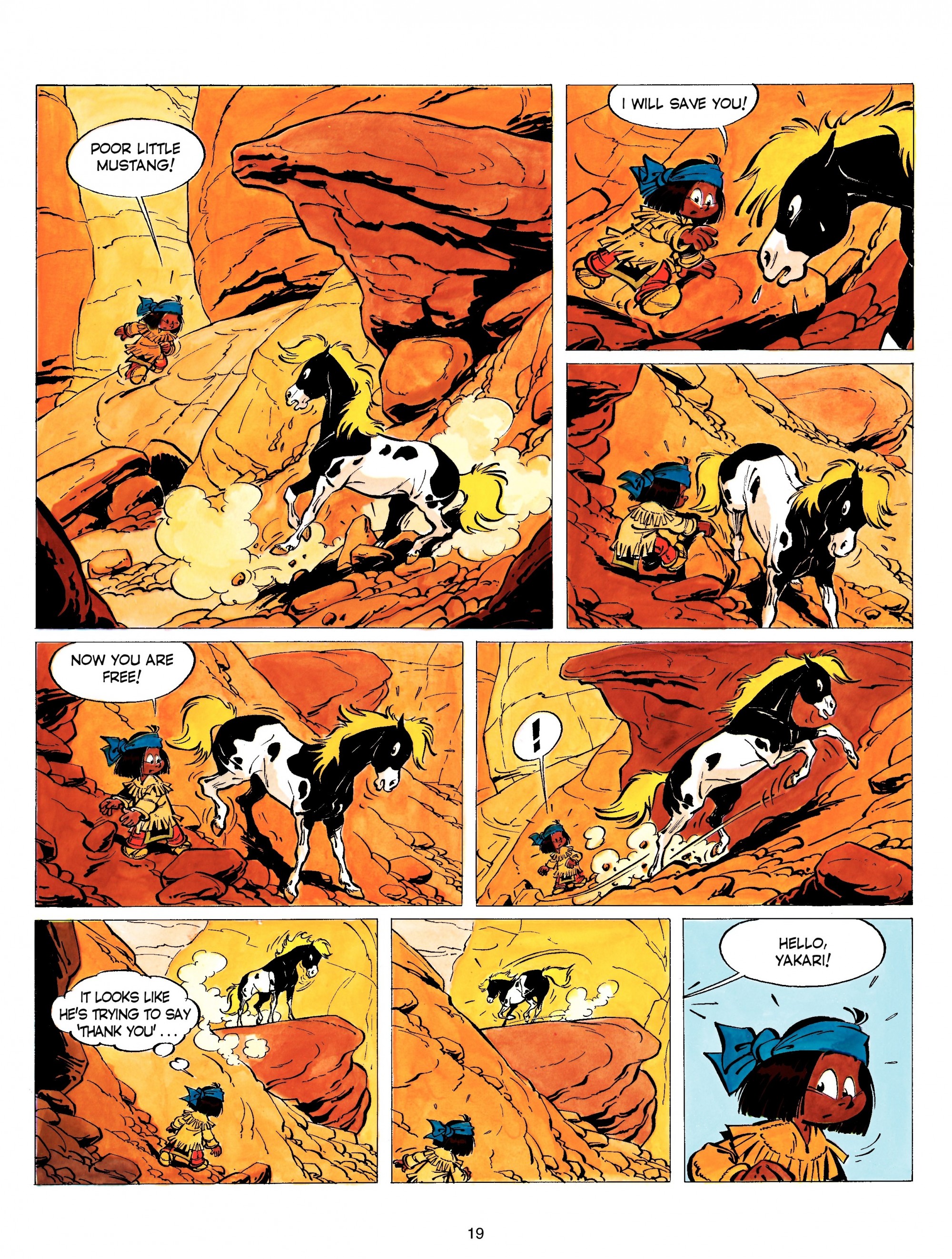 Read online Yakari comic -  Issue #1 - 19