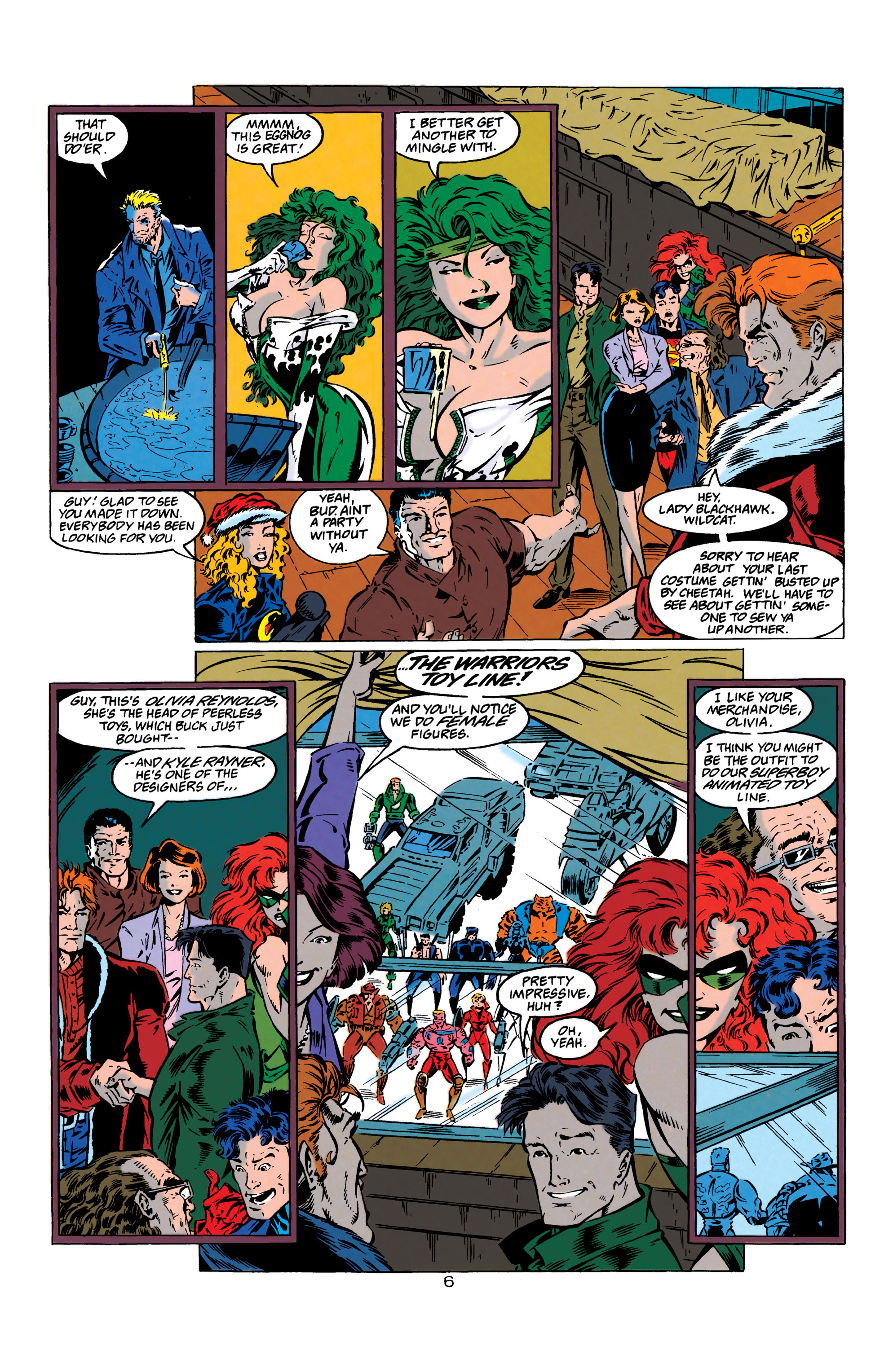 Read online Guy Gardner: Warrior comic -  Issue #39 - 6