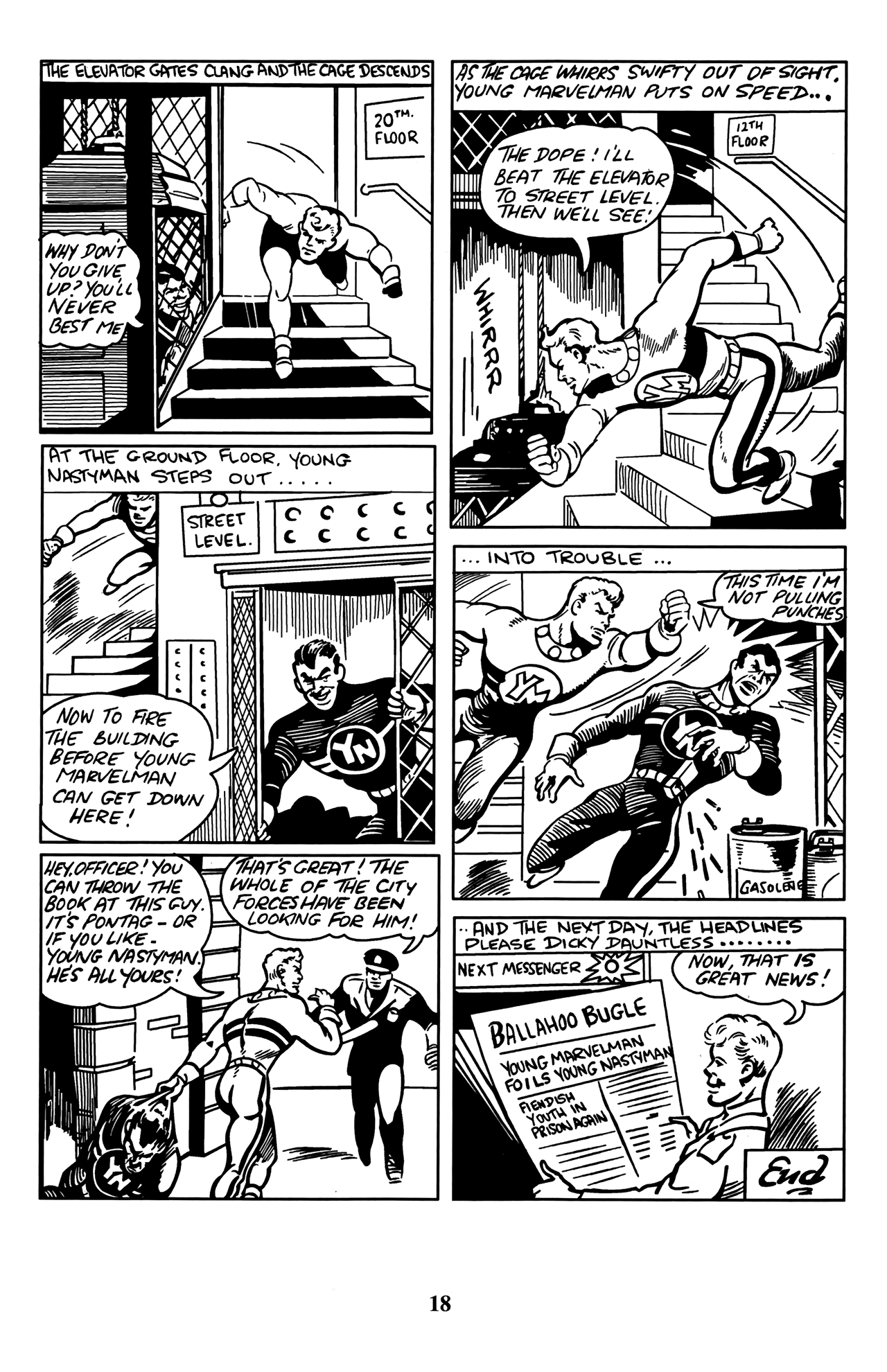 Read online Marvelman Family's Finest comic -  Issue #2 - 21