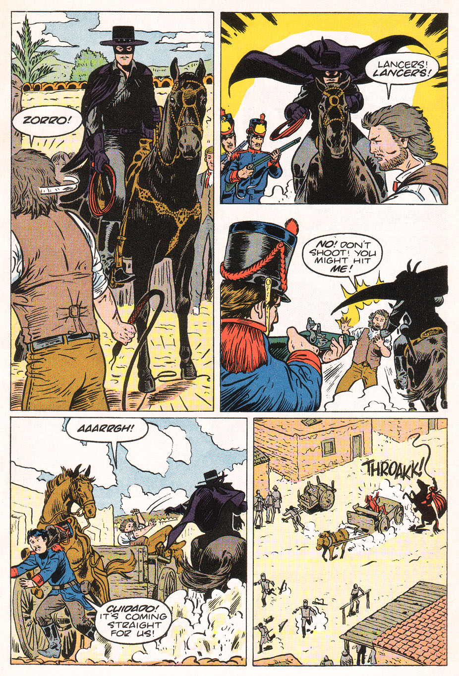 Read online Zorro (1990) comic -  Issue #12 - 5