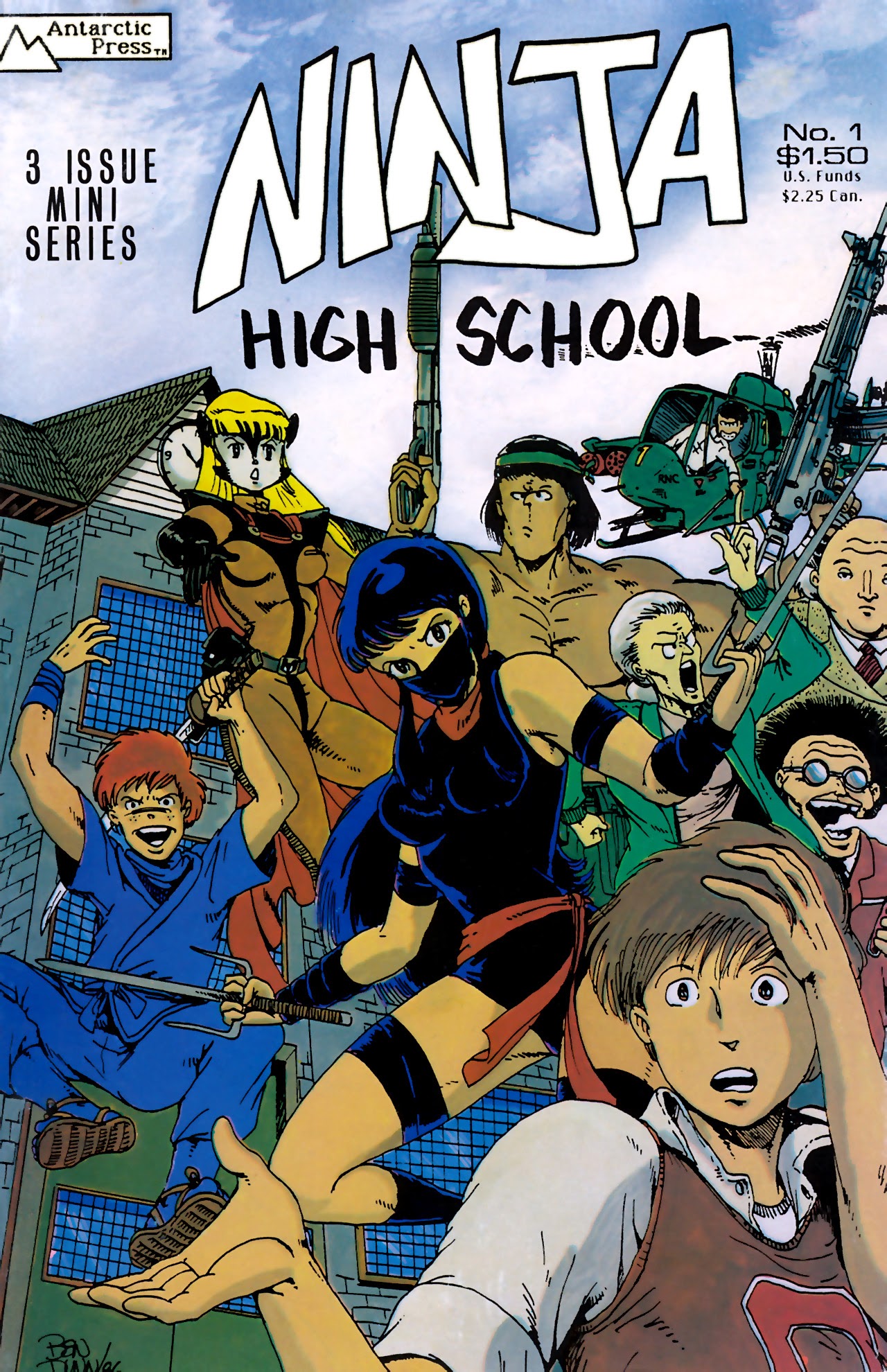Read online Ninja High School (1986) comic -  Issue #1 - 1