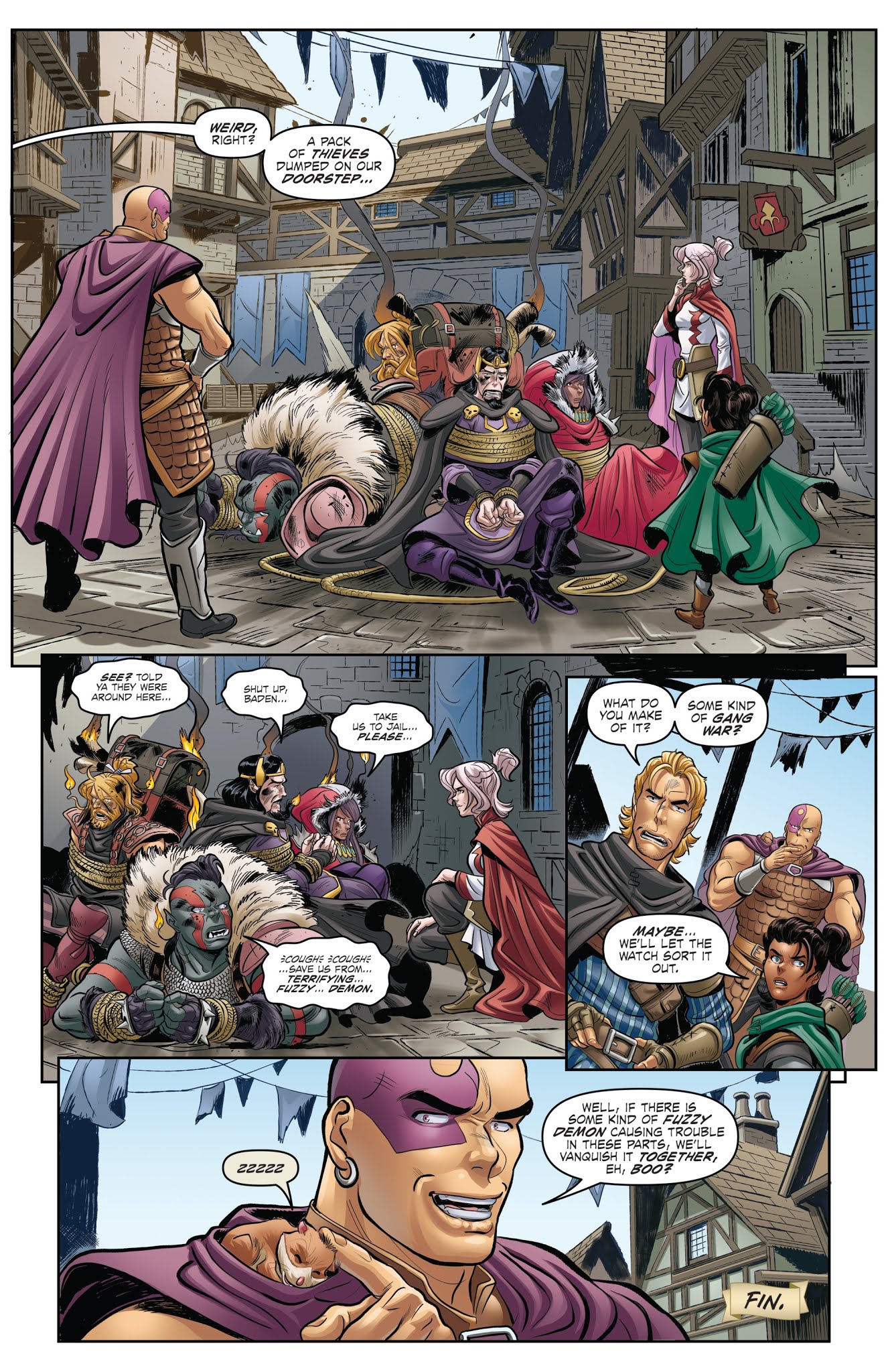 Read online Dungeons & Dragons: Evil At Baldur's Gate comic -  Issue #5 - 21