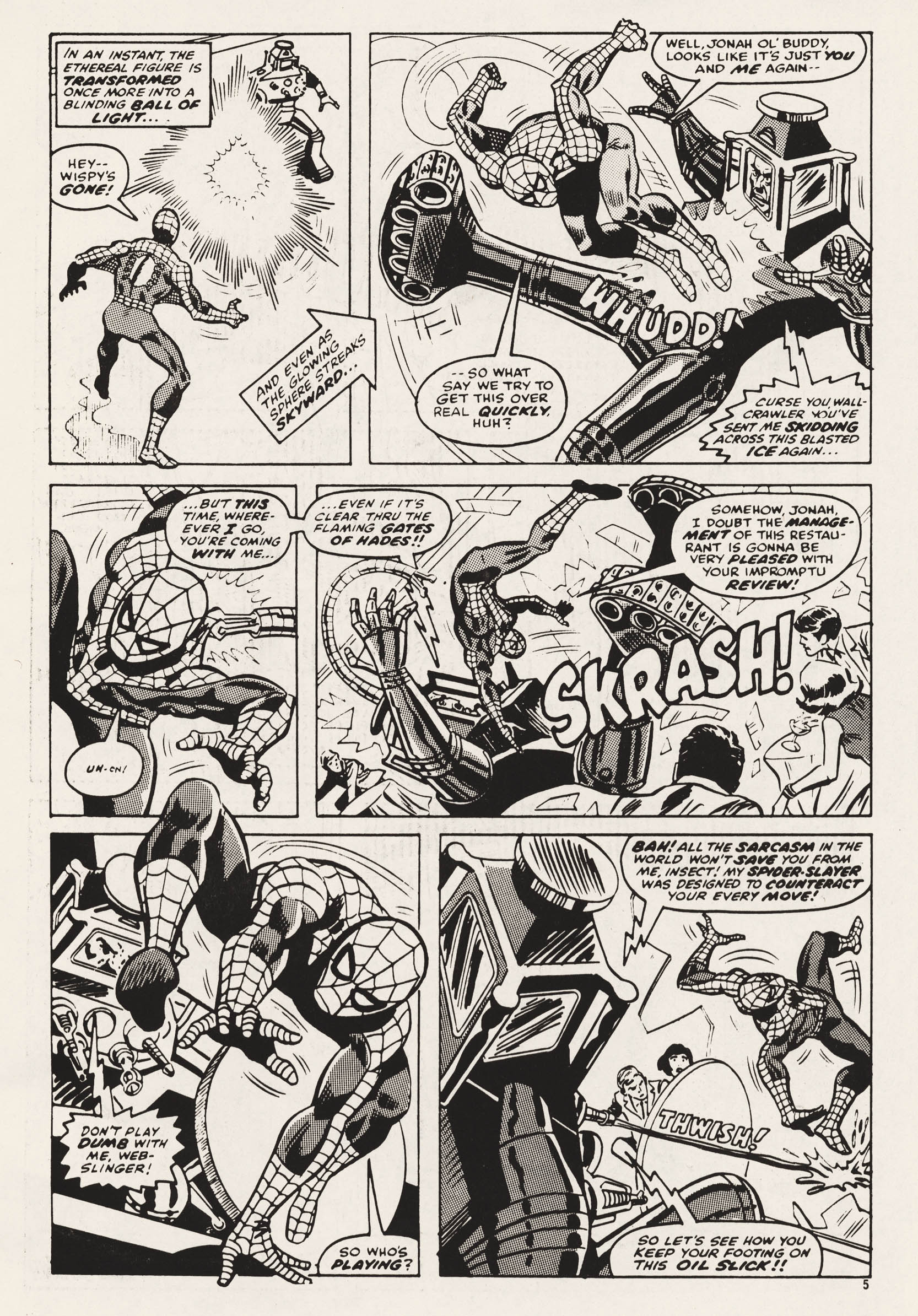 Read online Super Spider-Man and Captain Britain comic -  Issue #245 - 5