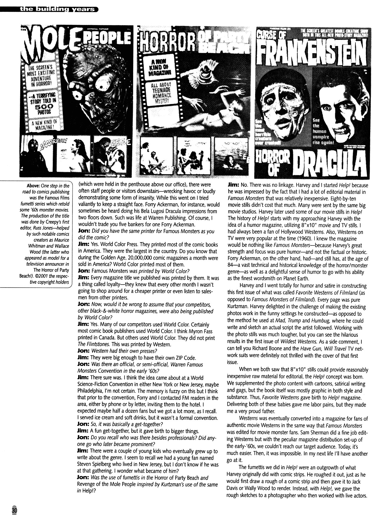 Read online Warren Companion comic -  Issue # TPB (Part 1) - 30