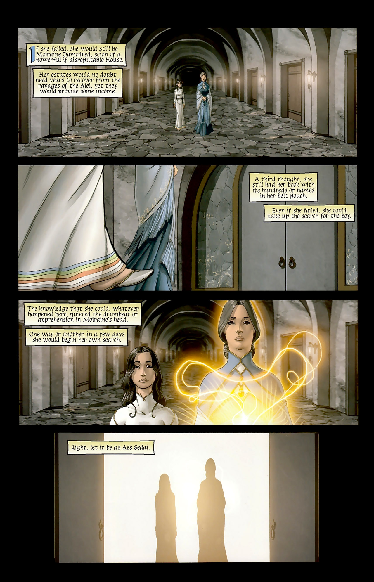 Read online Robert Jordan's The Wheel of Time: New Spring comic -  Issue #4 - 4