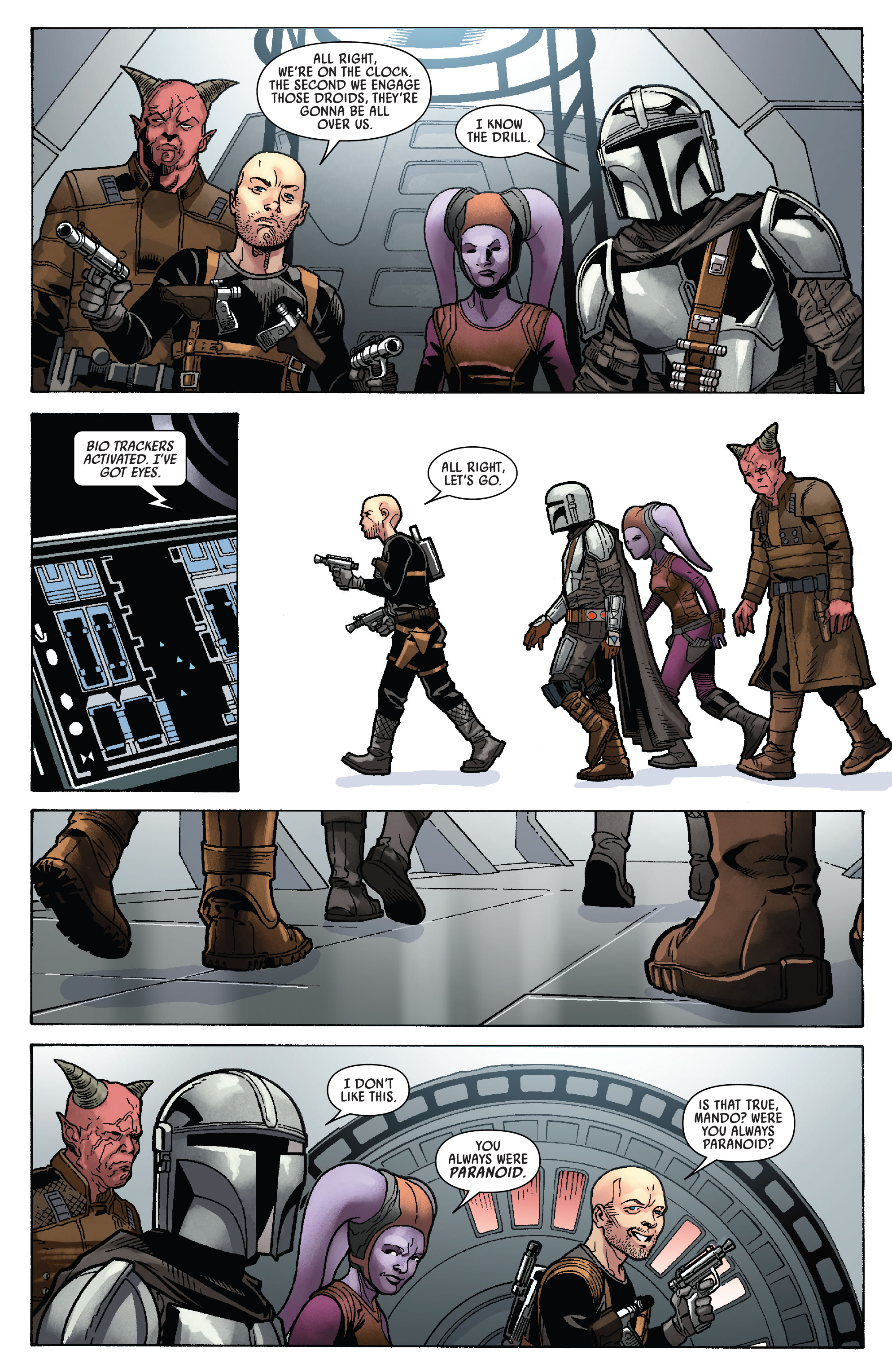 Read online Star Wars: The Mandalorian comic -  Issue #6 - 17