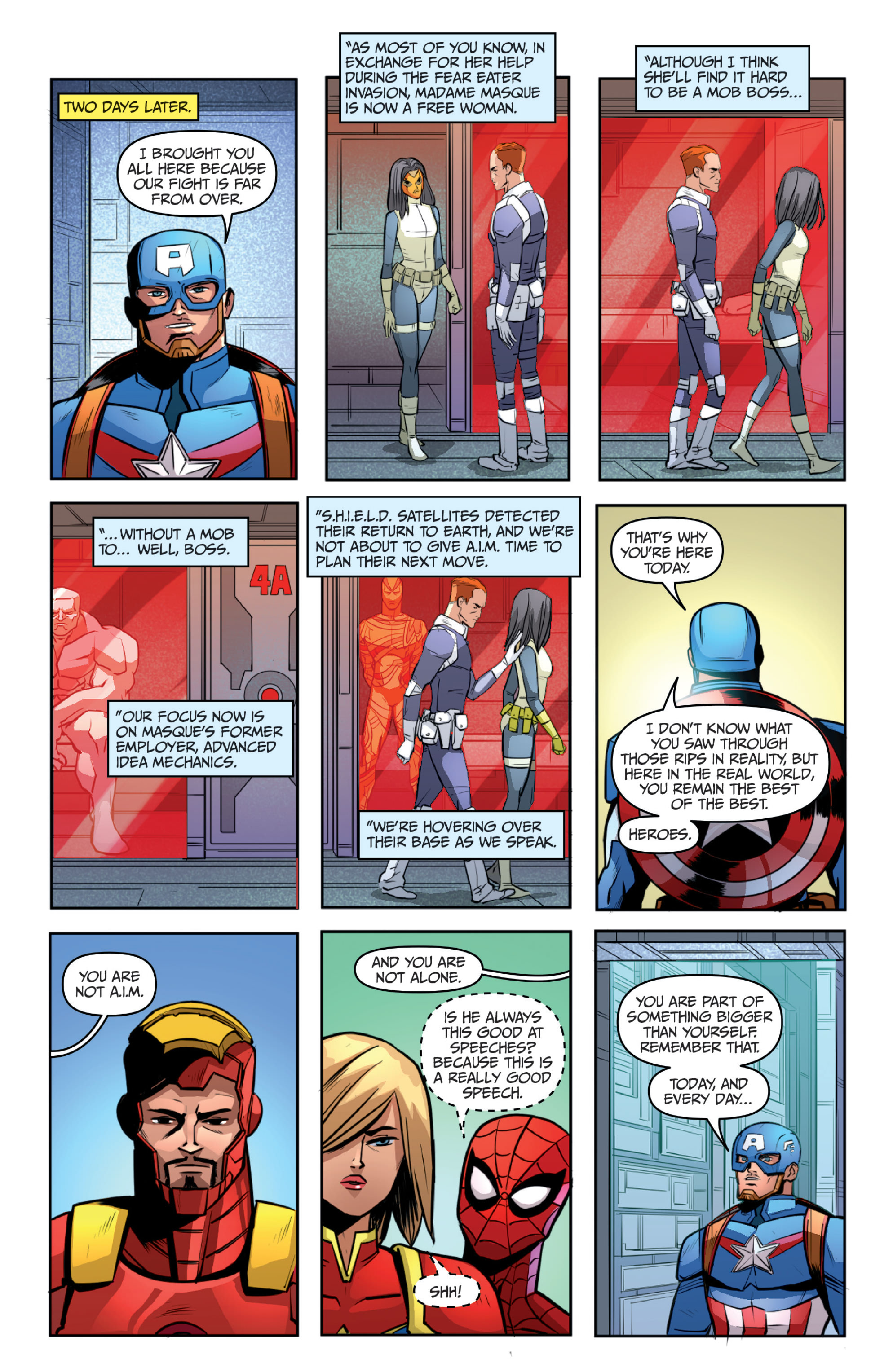 Read online Marvel Action: Avengers comic -  Issue #12 - 21