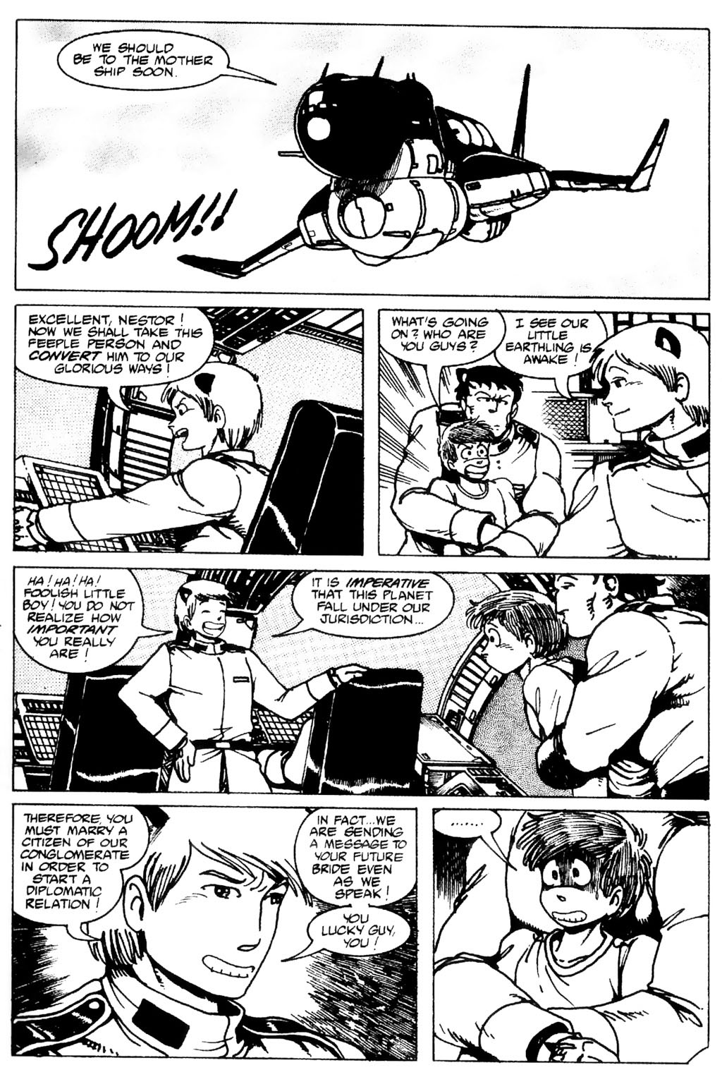 Read online Ninja High School: Beans, Steam & Automobiles comic -  Issue # TPB - 43