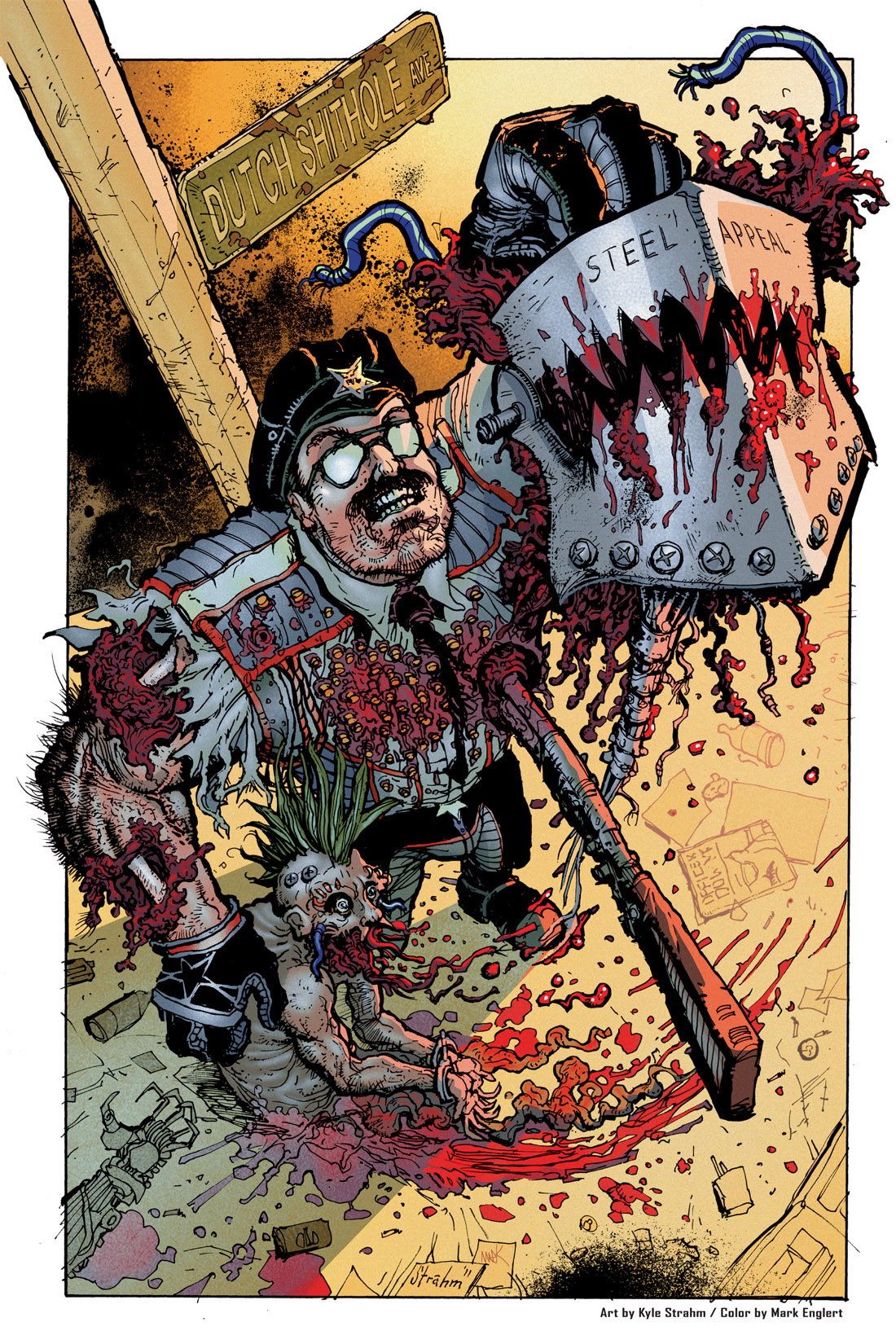 Read online Officer Downe: Bigger, Better, Bastard Edition comic -  Issue # TPB - 77