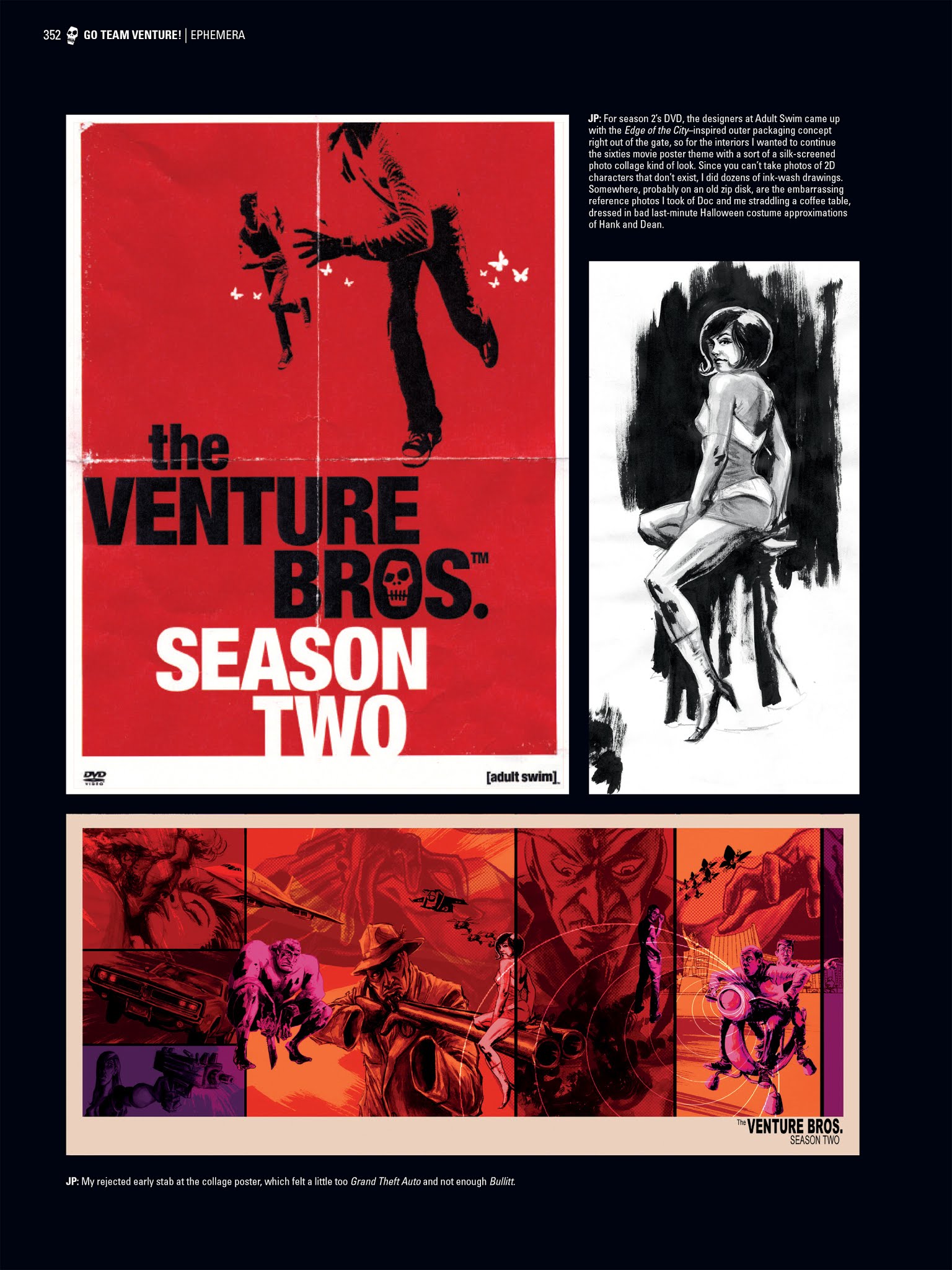 Read online Go Team Venture!: The Art and Making of The Venture Bros. comic -  Issue # TPB (Part 4) - 50
