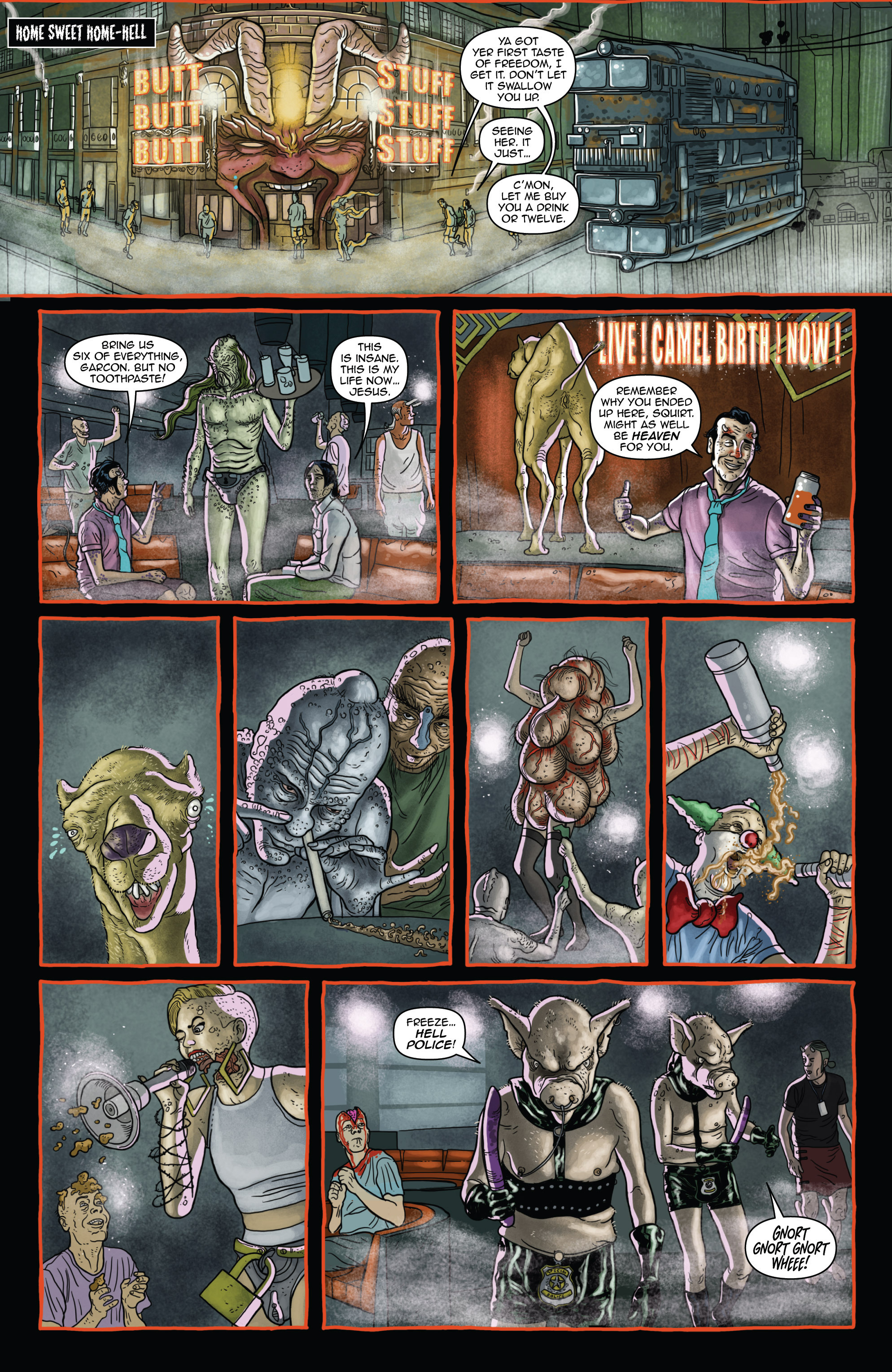 Read online Hot Damn comic -  Issue #1 - 20