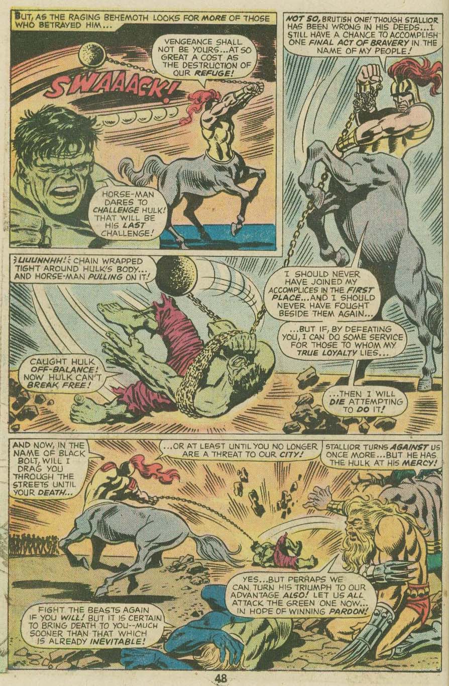Read online Giant-Size Hulk (1975) comic -  Issue # Full - 39