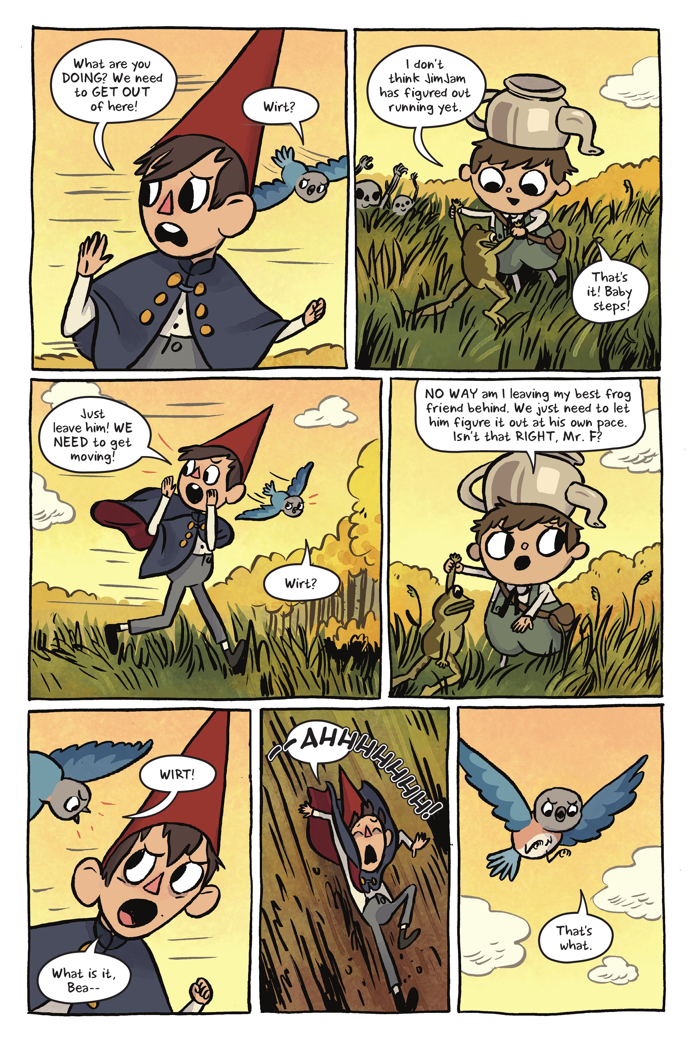 Read online Over the Garden Wall: Benevolent Sisters of Charity comic -  Issue # TPB - 22