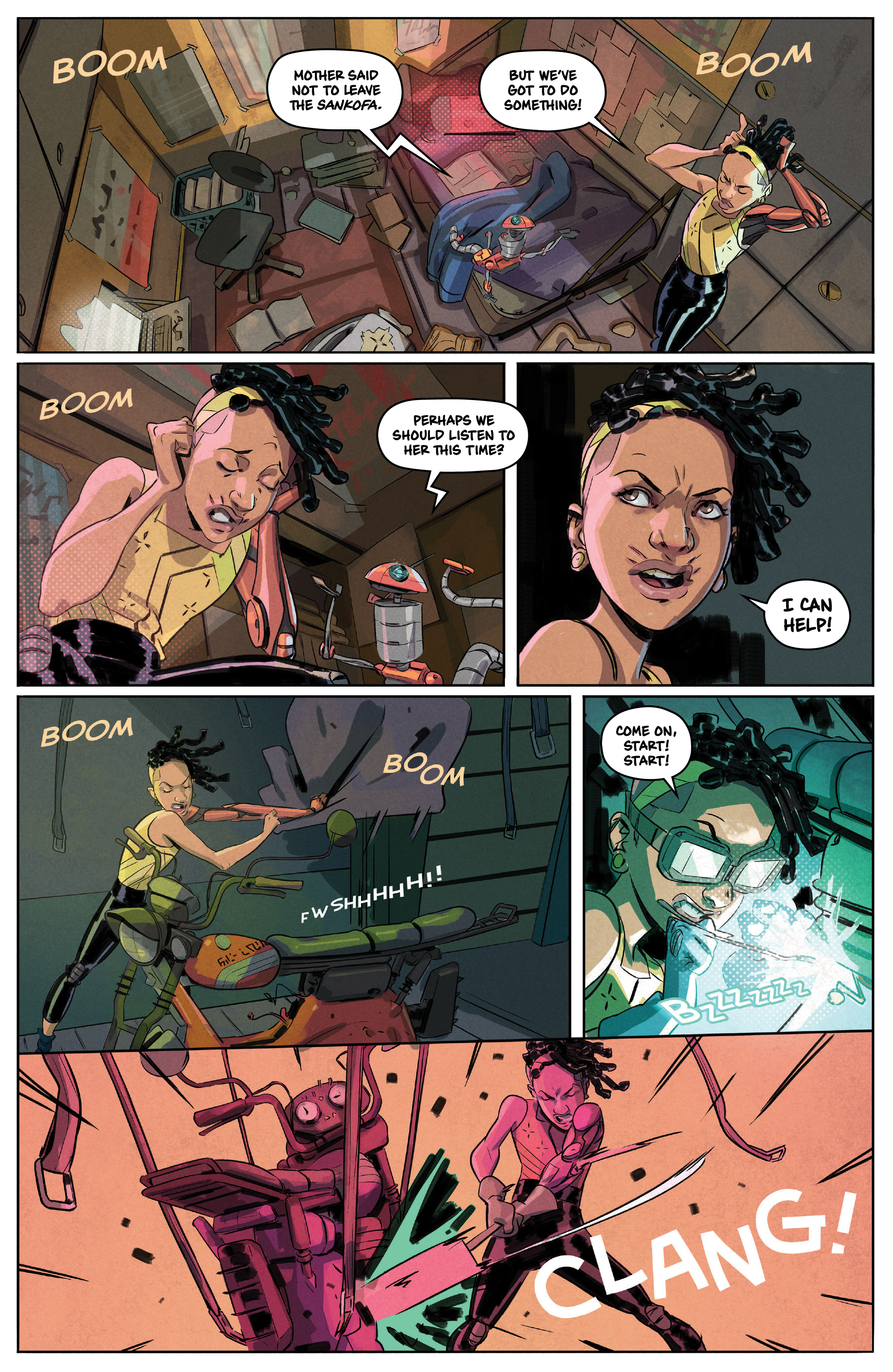 Read online New Masters comic -  Issue #3 - 3