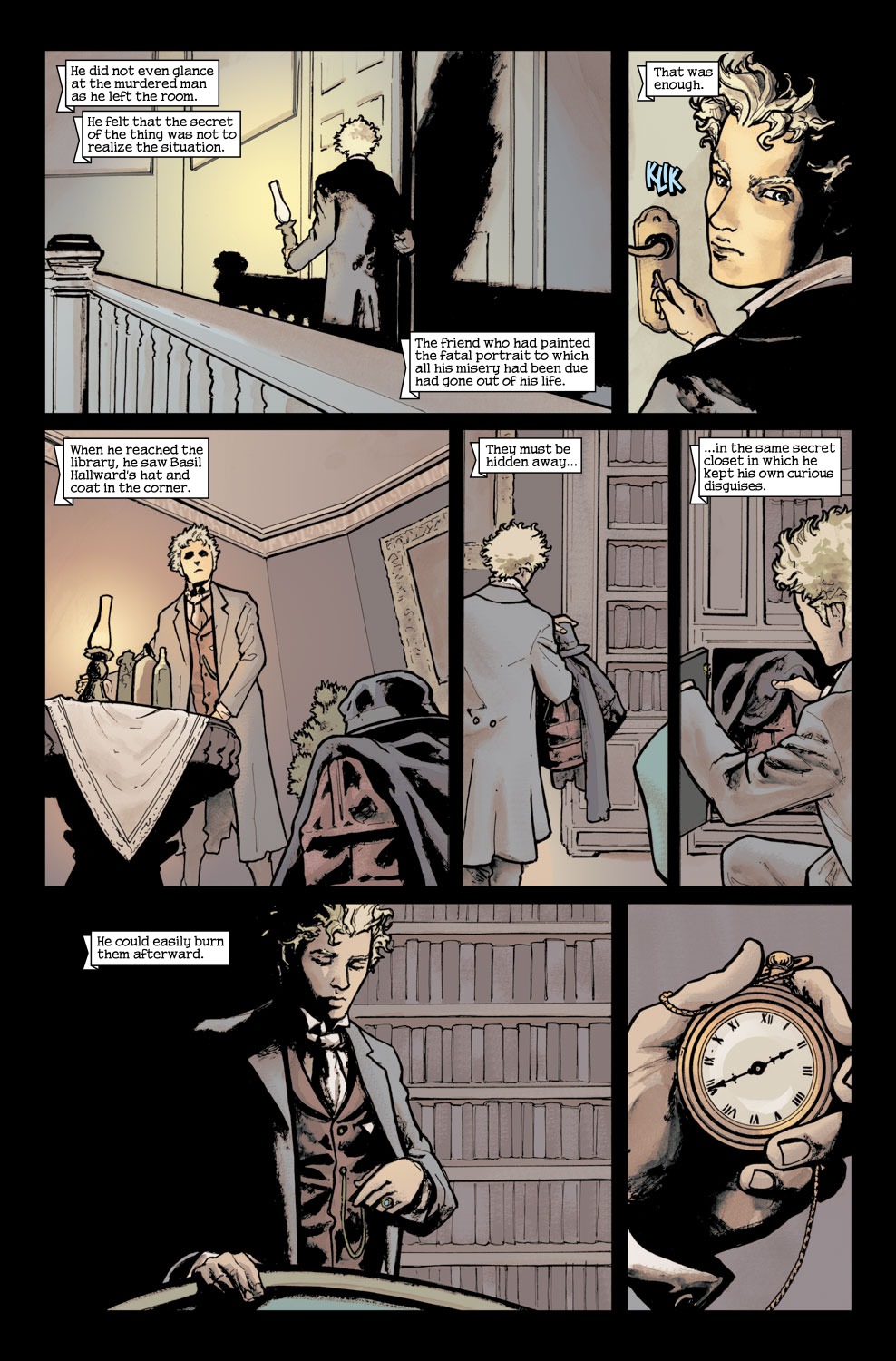 Read online Marvel Illustrated: The Picture of Dorian Gray comic -  Issue #4 - 13