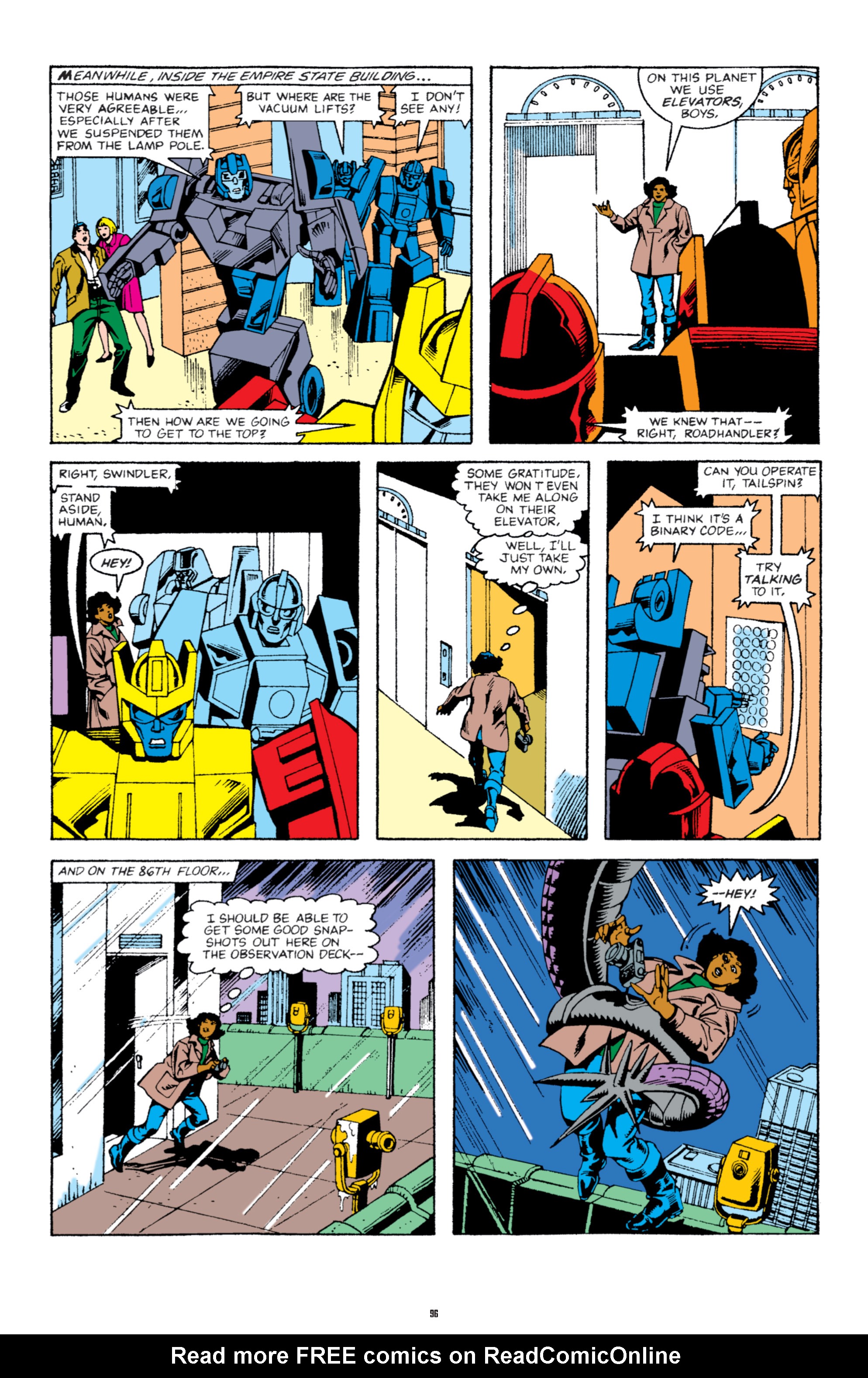 Read online The Transformers Classics comic -  Issue # TPB 5 - 97