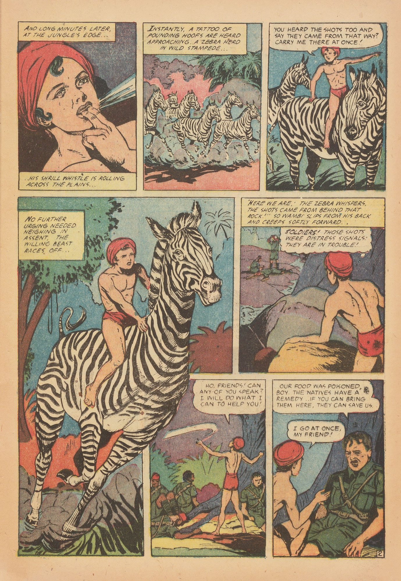 Read online Wambi Jungle Boy comic -  Issue #15 - 21