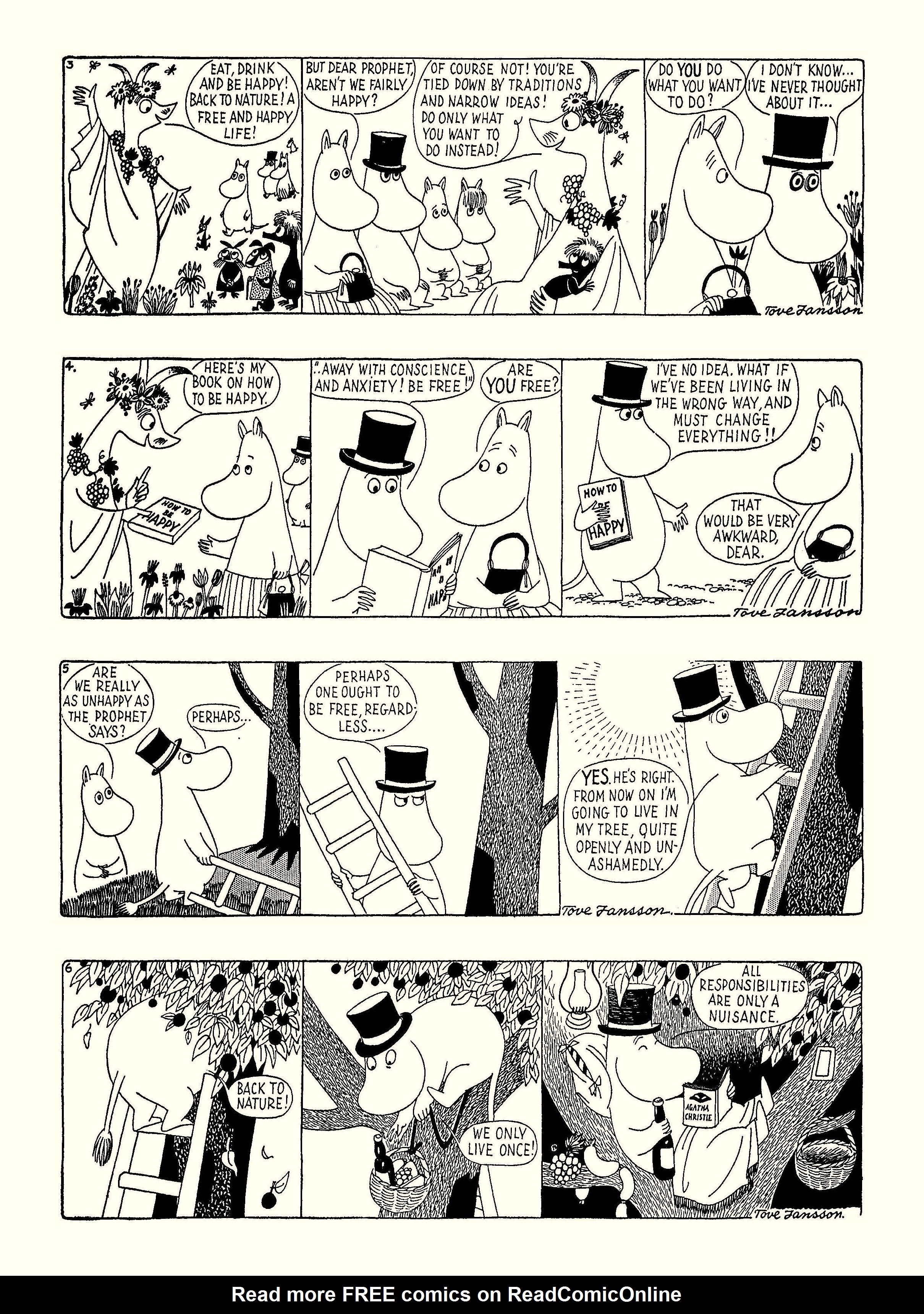Read online Moomin: The Complete Tove Jansson Comic Strip comic -  Issue # TPB 2 - 65