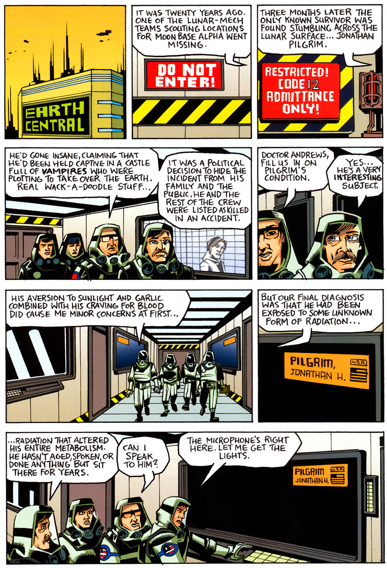 Read online Werewolves on the Moon: Versus Vampires comic -  Issue #2 - 14