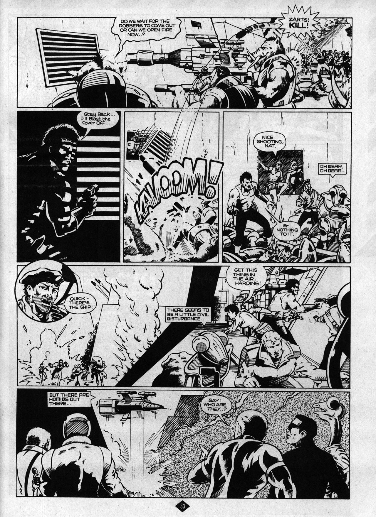 Read online Captain Britain (1985) comic -  Issue #7 - 33