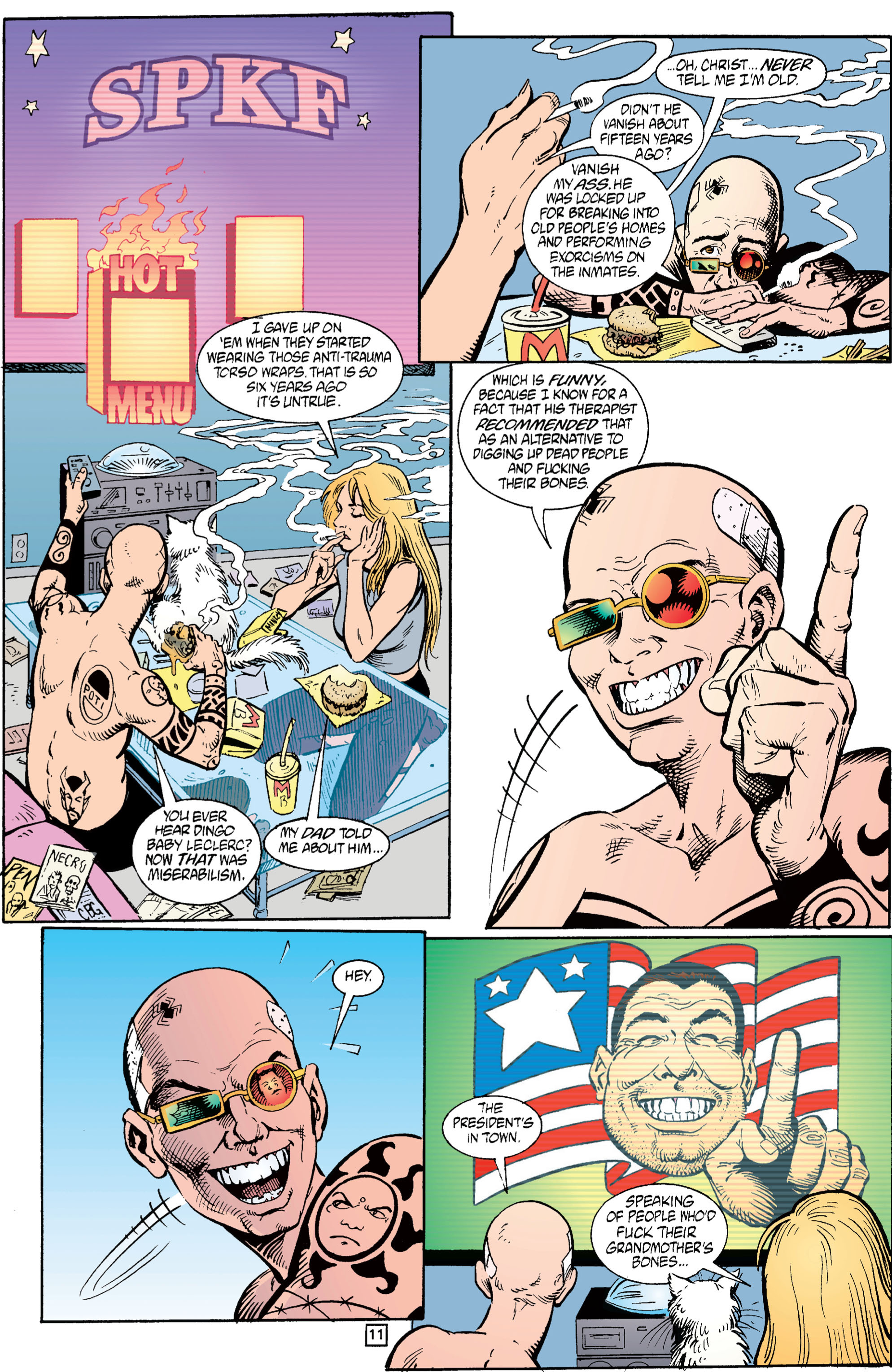 Read online Transmetropolitan comic -  Issue #4 - 12