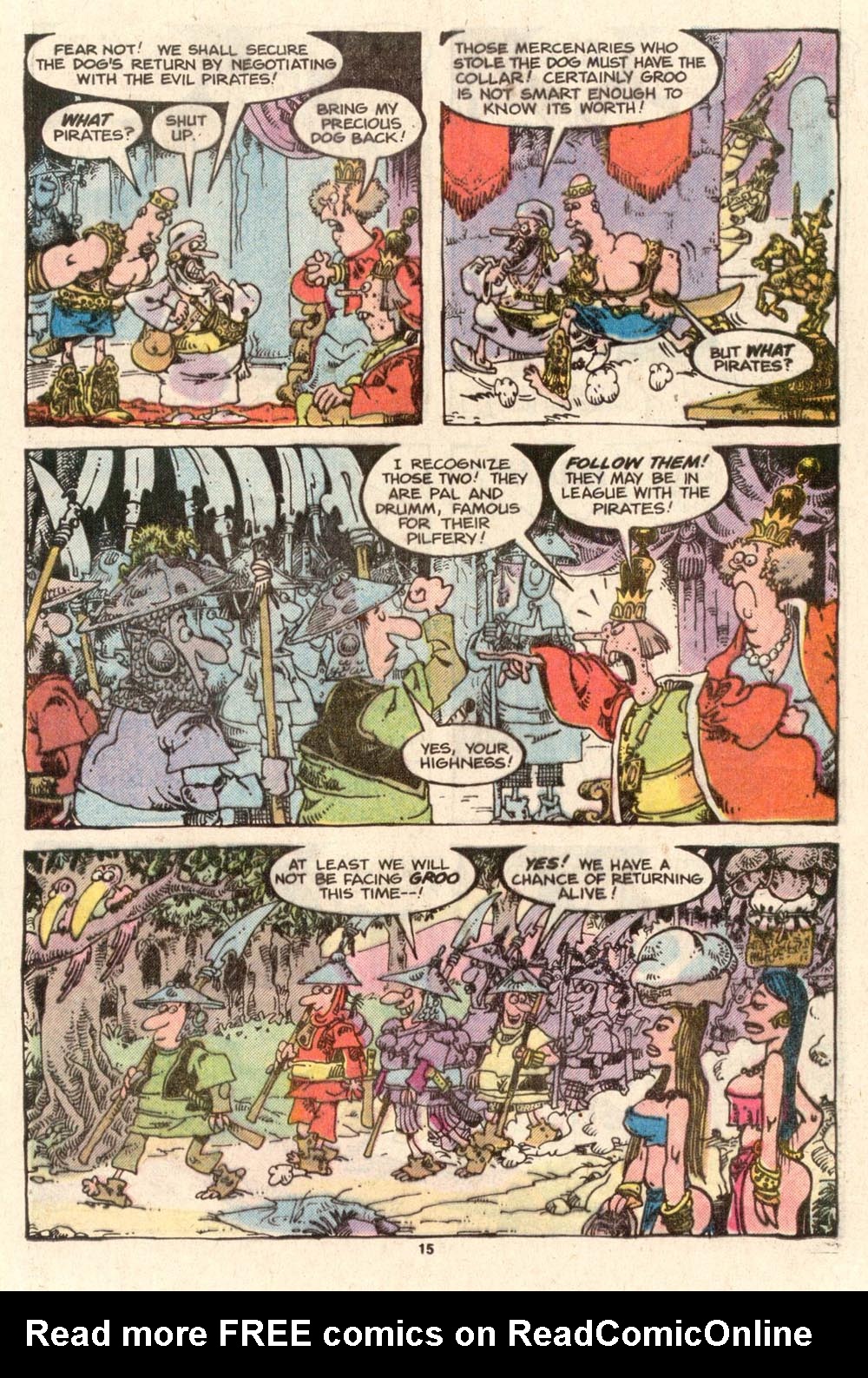 Read online Sergio Aragonés Groo the Wanderer comic -  Issue #39 - 15