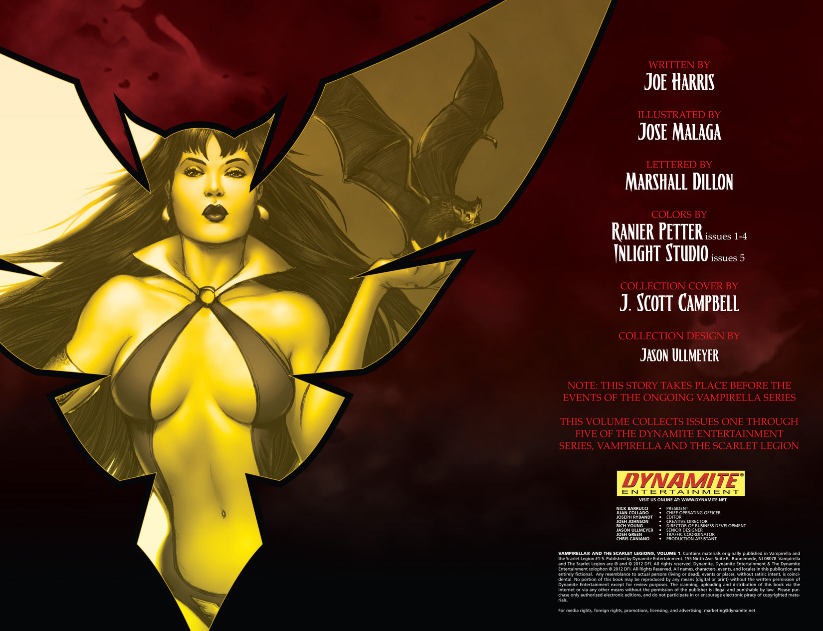 Read online Vampirella and the Scarlet Legion comic -  Issue # TPB - 2