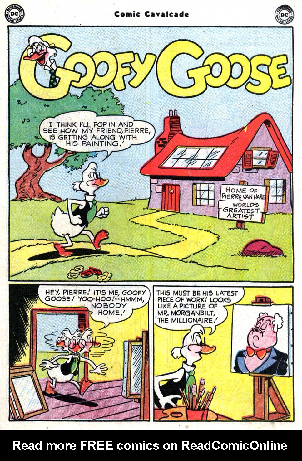 Read online Comic Cavalcade comic -  Issue #46 - 59