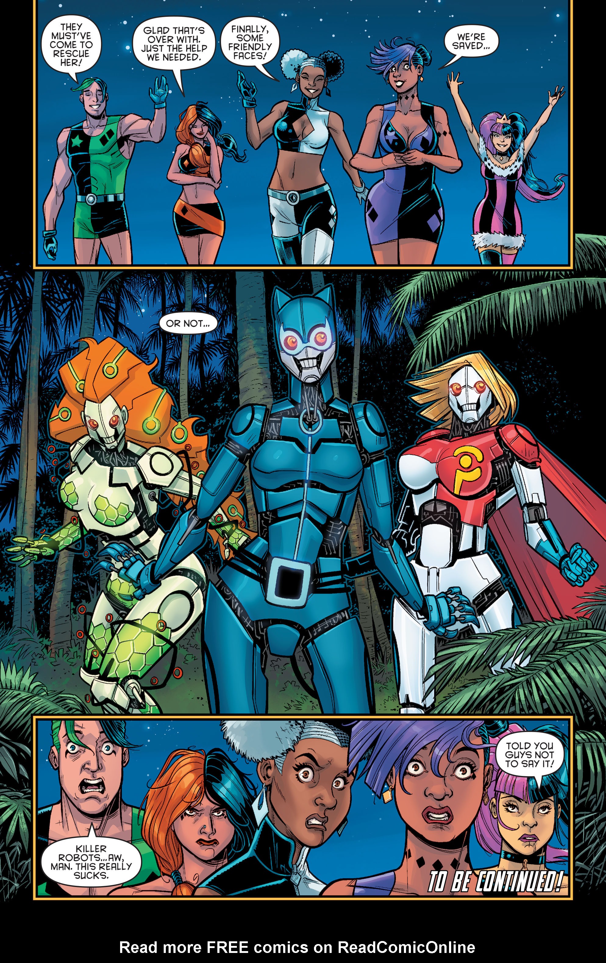 Read online Harley Quinn And Her Gang Of Harleys comic -  Issue #4 - 25