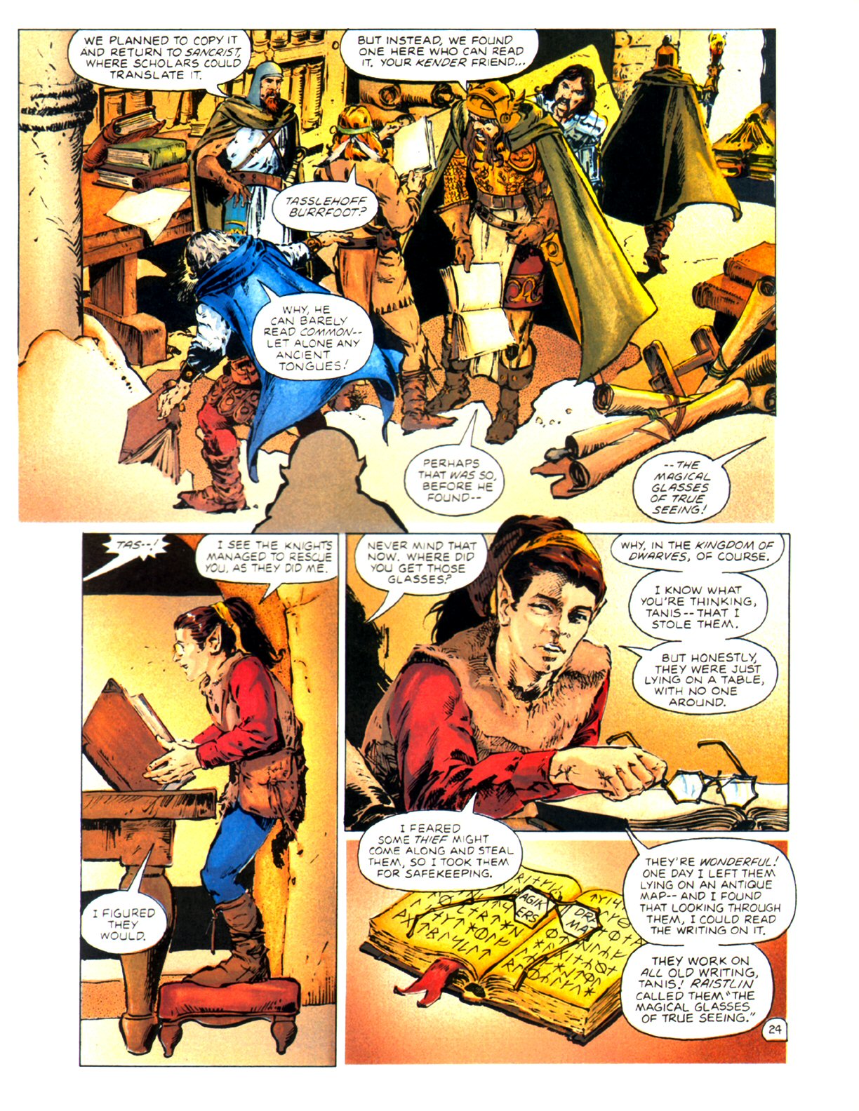 Read online Dragonlance Saga comic -  Issue #3 - 27