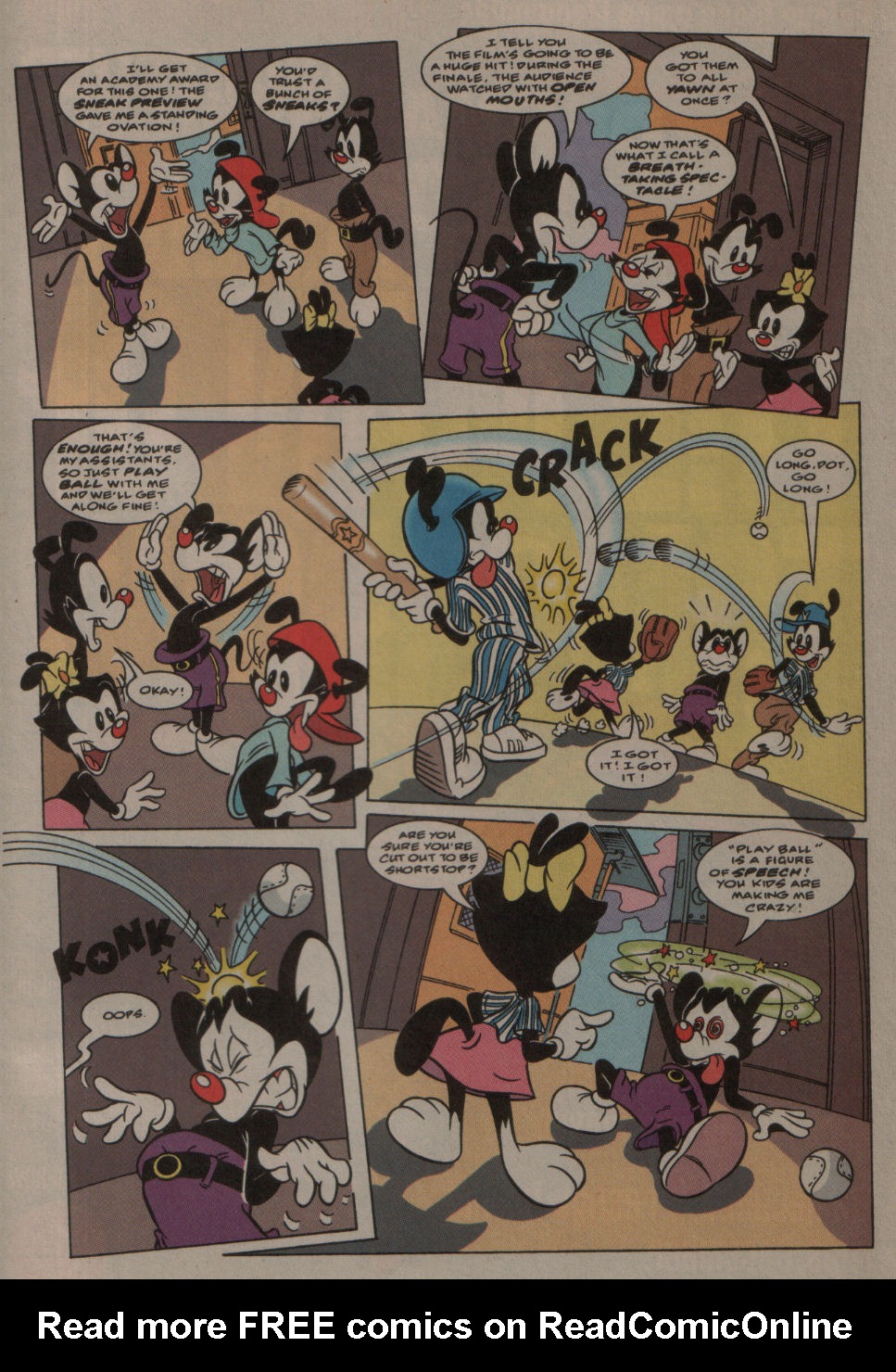 Read online Animaniacs comic -  Issue #22 - 21