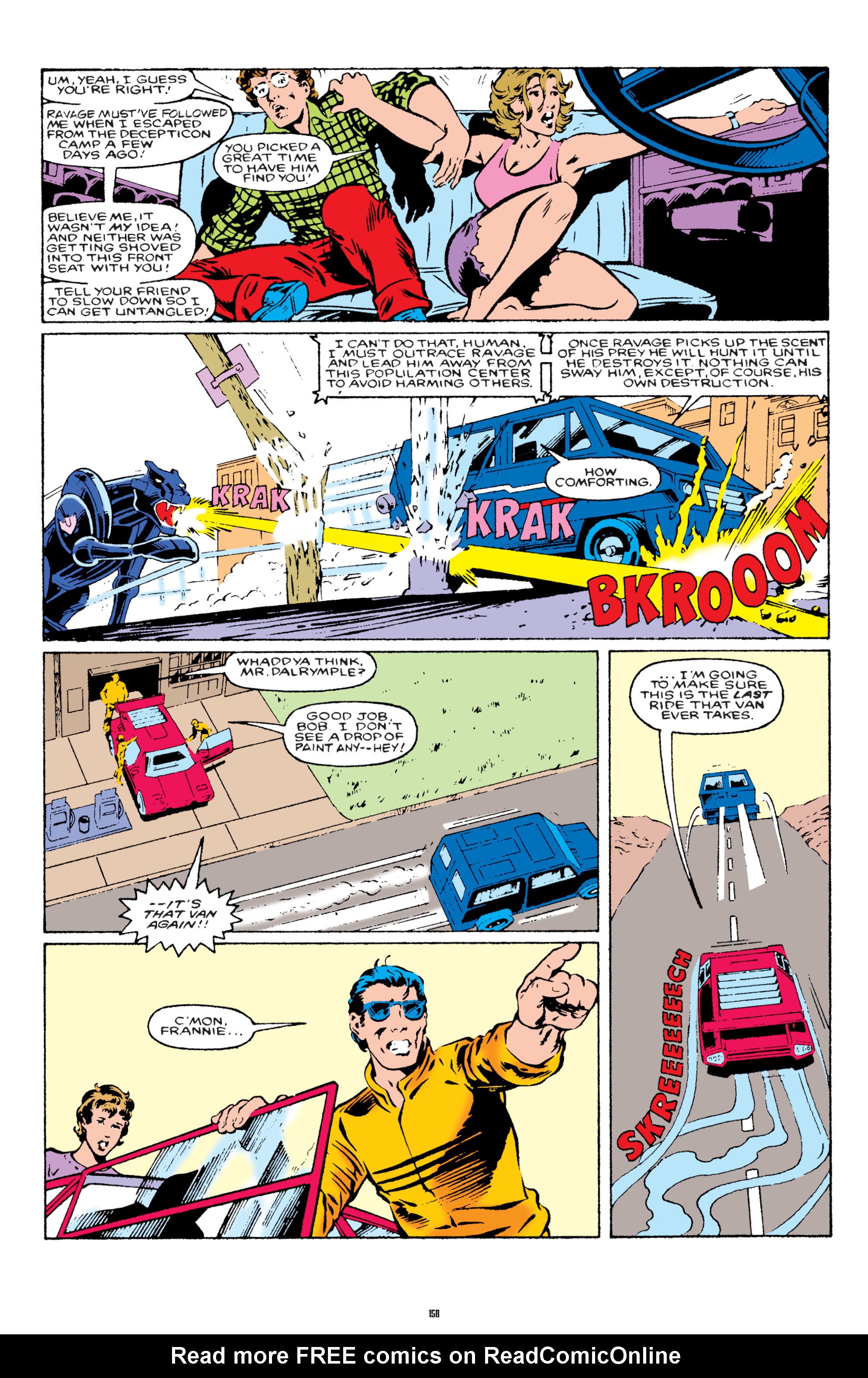 Read online The Transformers Classics comic -  Issue # TPB 2 - 159
