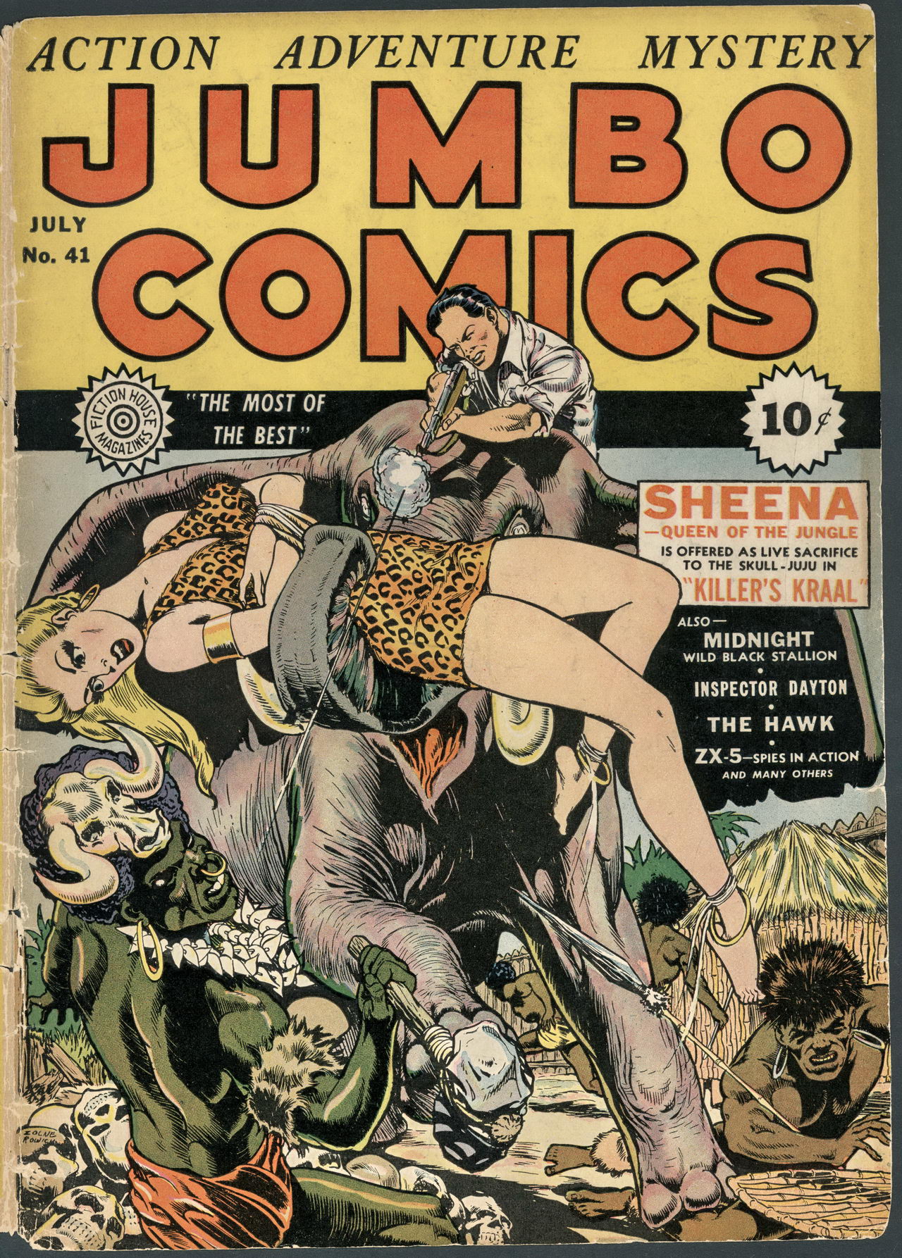 Read online Jumbo Comics comic -  Issue #41 - 1