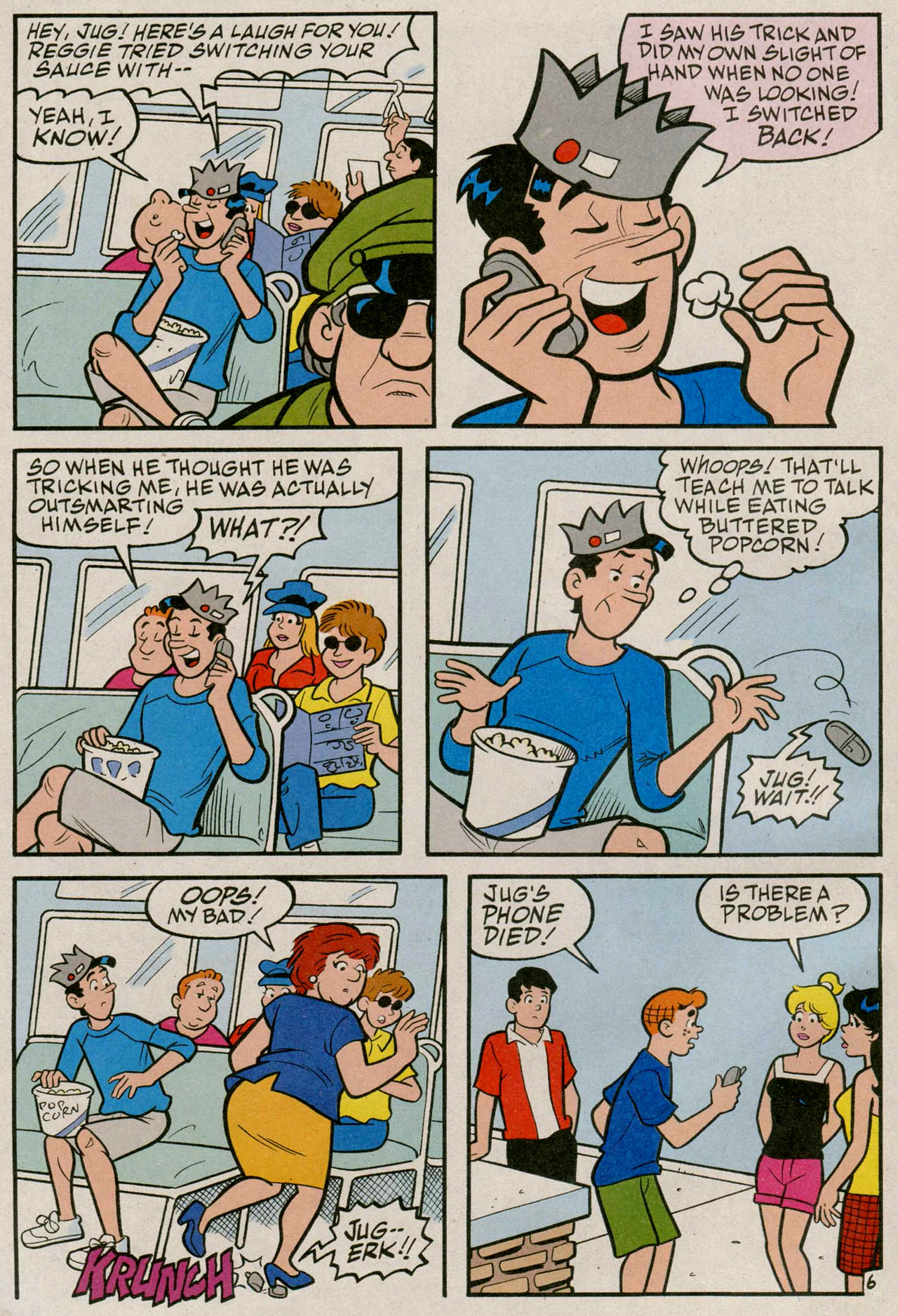 Read online Archie's Pal Jughead Comics comic -  Issue #190 - 7