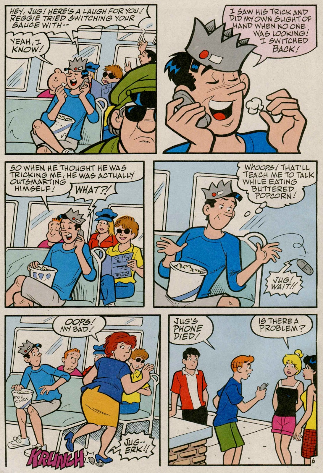 Archie's Pal Jughead Comics issue 190 - Page 7