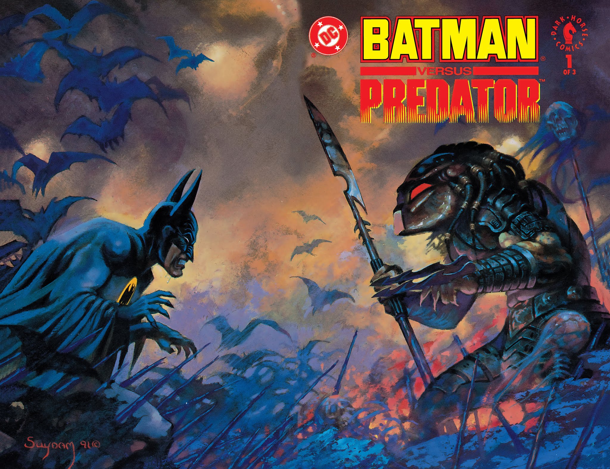 Read online DC Comics/Dark Horse Comics: Batman vs. Predator comic -  Issue # TPB (Part 1) - 6