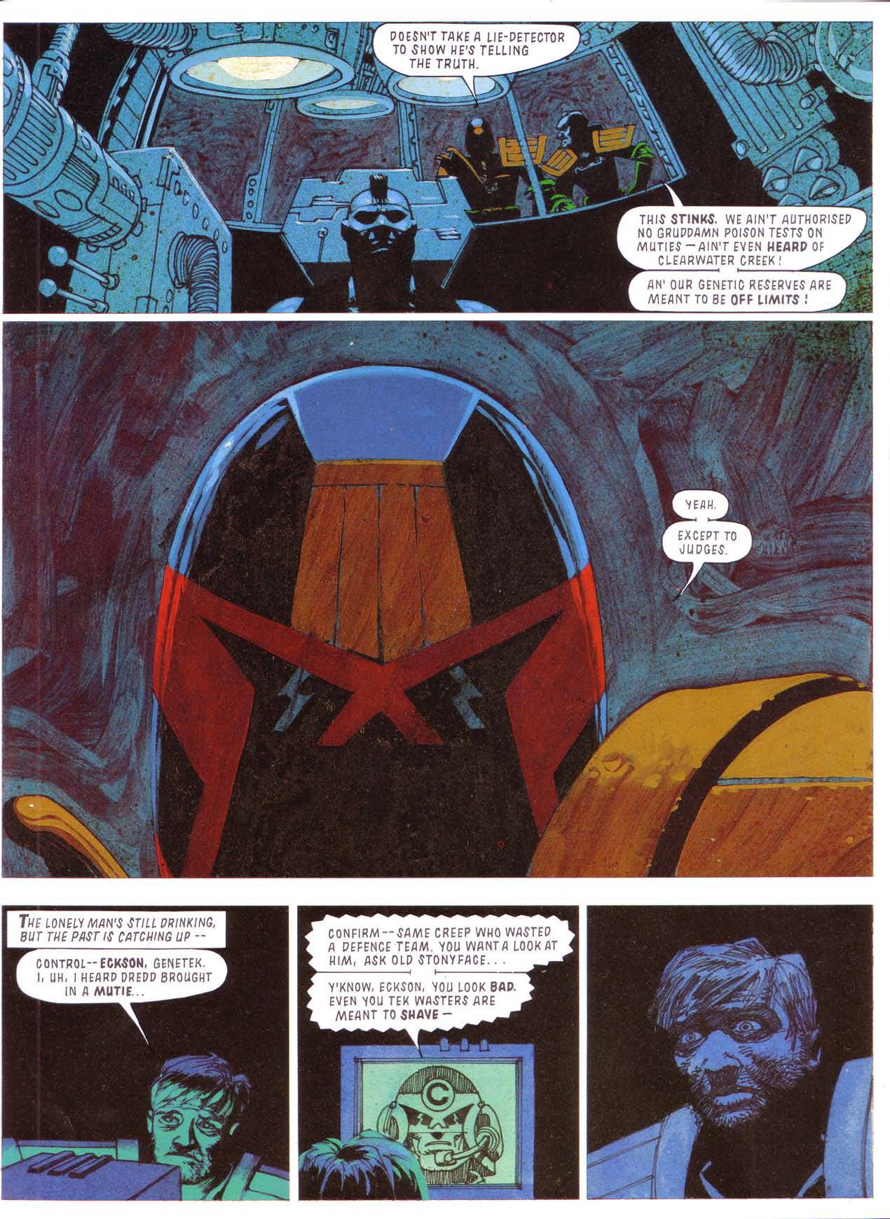 Read online Judge Dredd: Goodnight Kiss comic -  Issue # TPB - 22