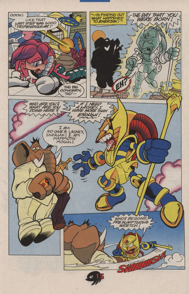 Read online Knuckles the Echidna comic -  Issue #9 - 23
