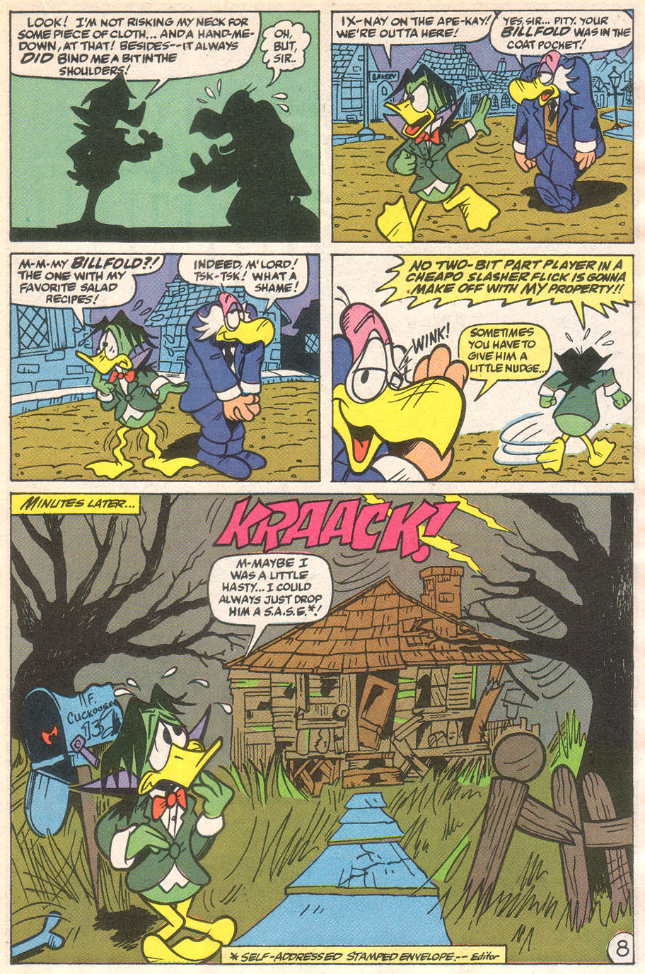 Read online Count Duckula comic -  Issue #11 - 13