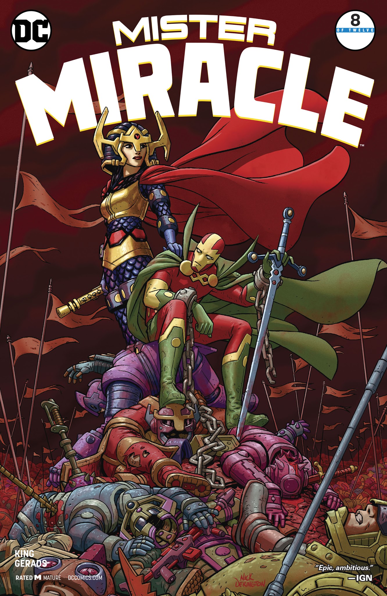 Read online Mister Miracle (2017) comic -  Issue #8 - 1