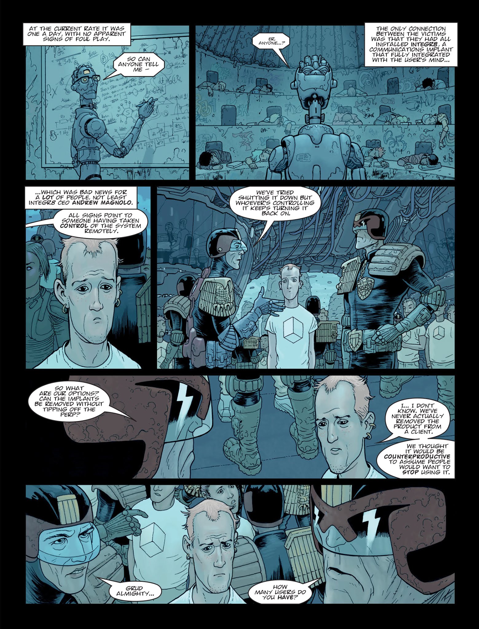 Read online 2000 AD comic -  Issue #2087 - 4
