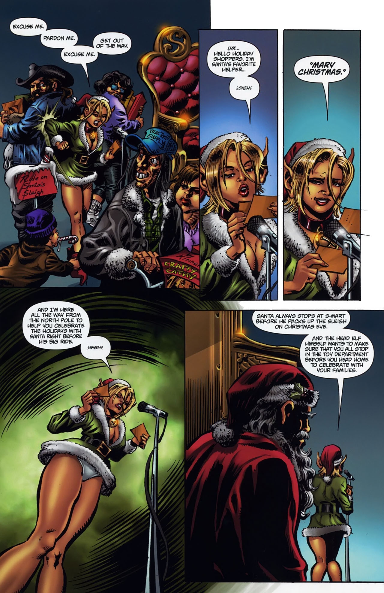 Read online Army of Darkness: Ash's Christmas Horror comic -  Issue #Army of Darkness: Ash's Christmas Horror Full - 5